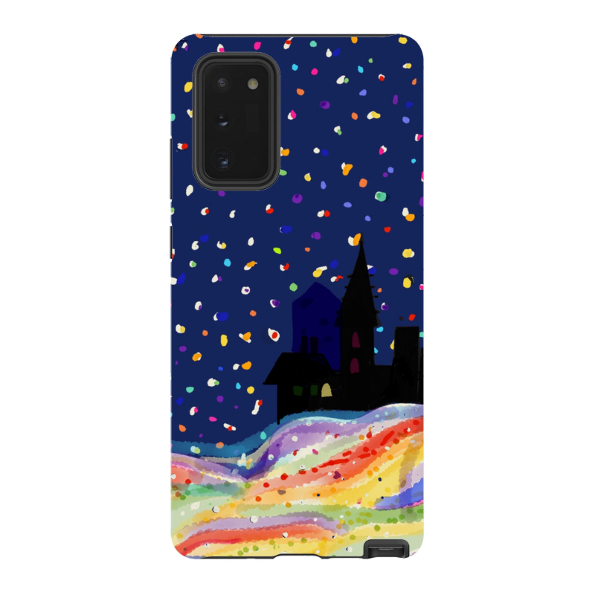 Samsung Tough Case - Rainbow Snow By Sarah Campbell