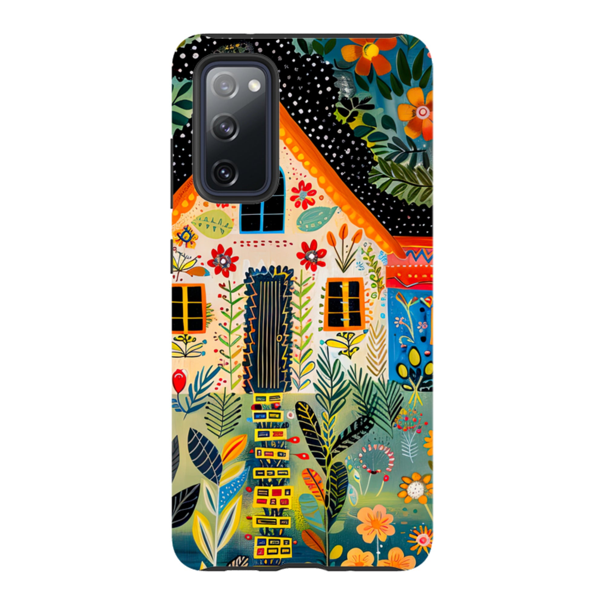Samsung Tough Case - Folk Art House II