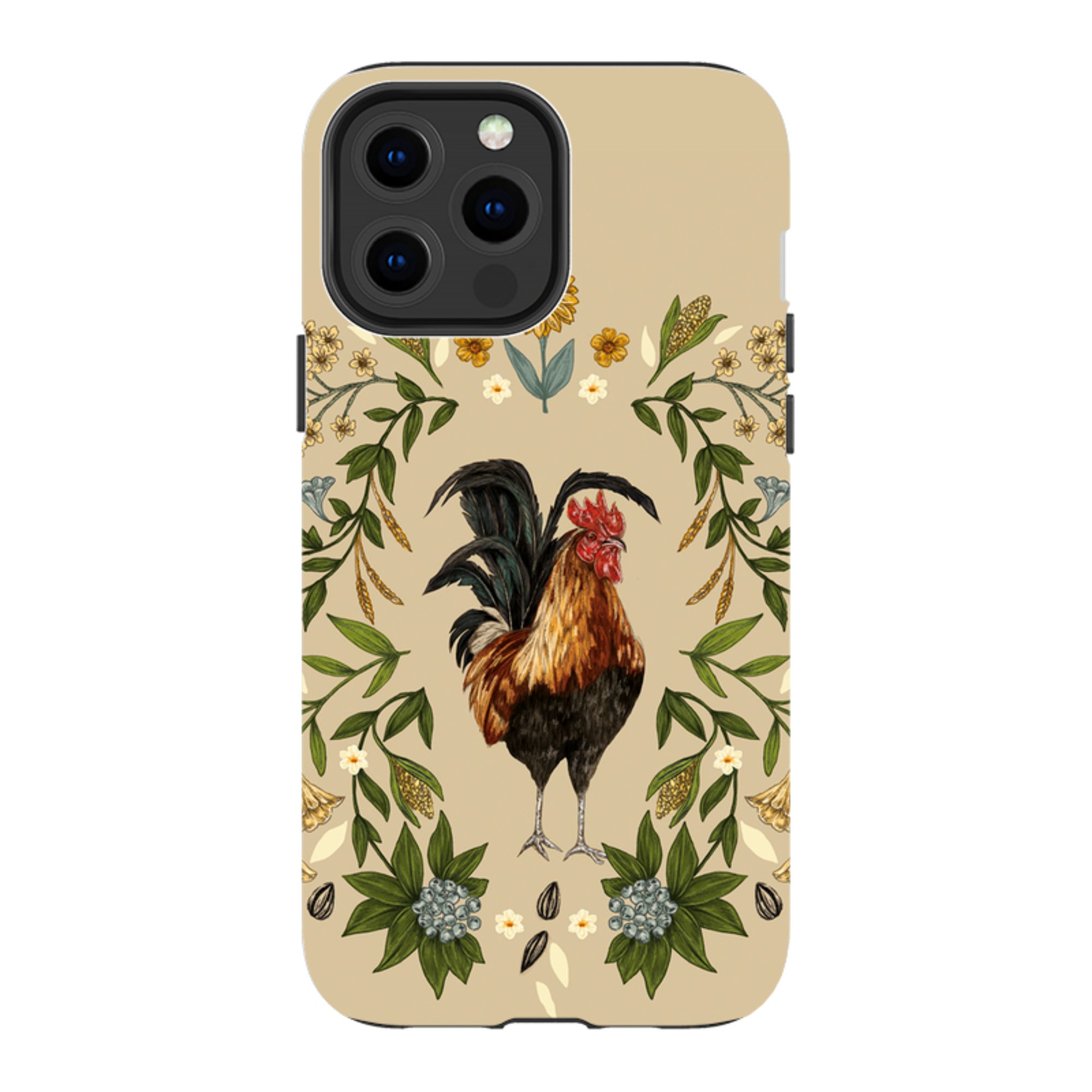 iPhone Tough Case - Rooster By Jade Mosinski