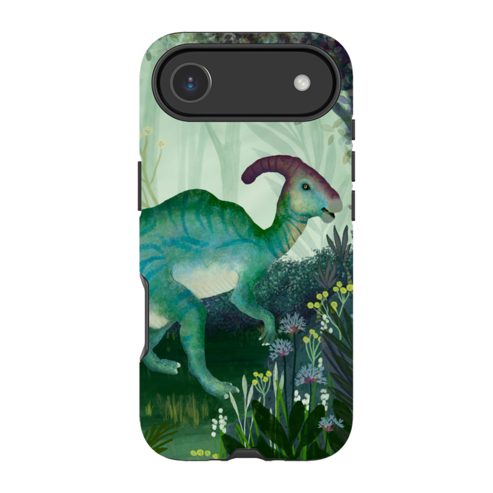 iPhone Tough Case - Dino Park III By Katherine Quinn