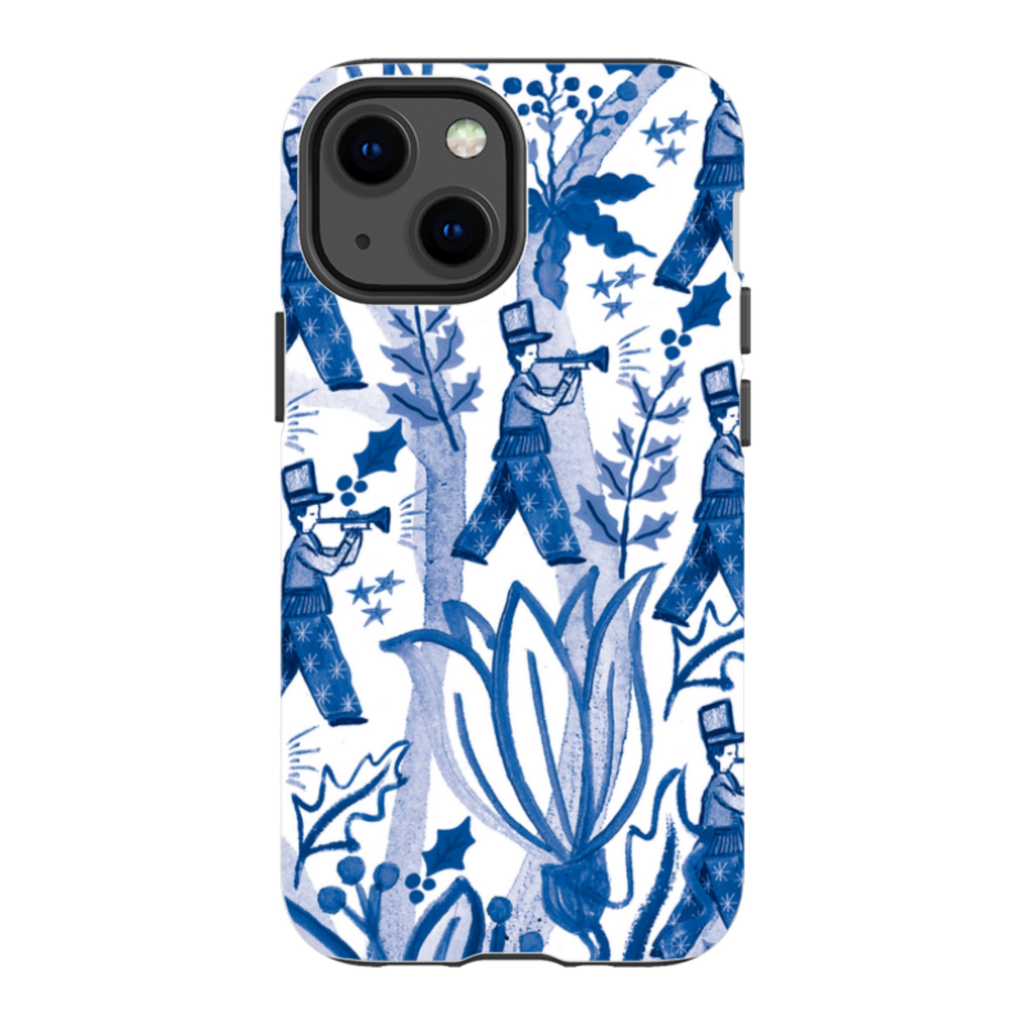 iPhone Tough Case - Ten Pipers Piping By Emma Frances Grant