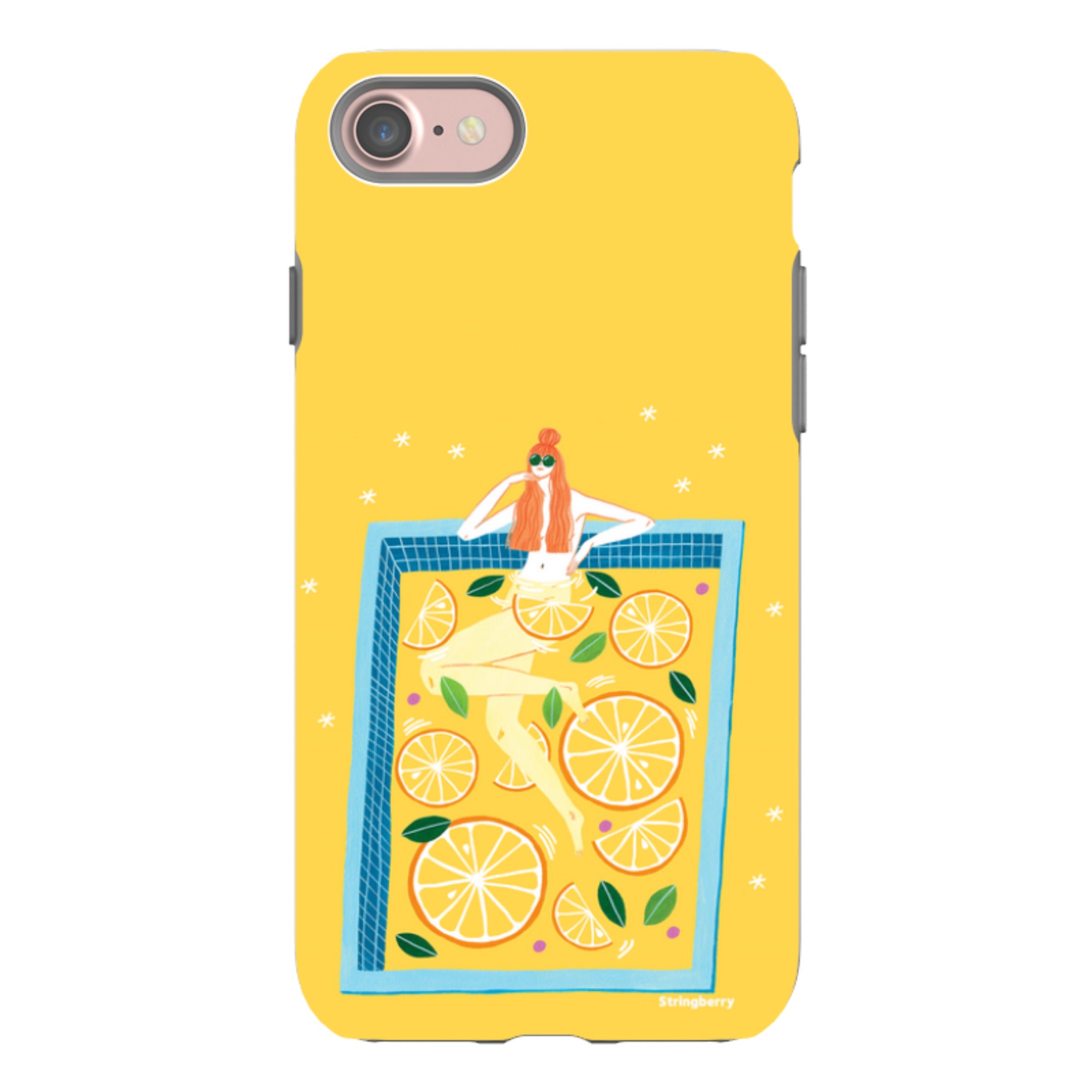 iPhone Tough Case - Lemonade By Madalina Andronic