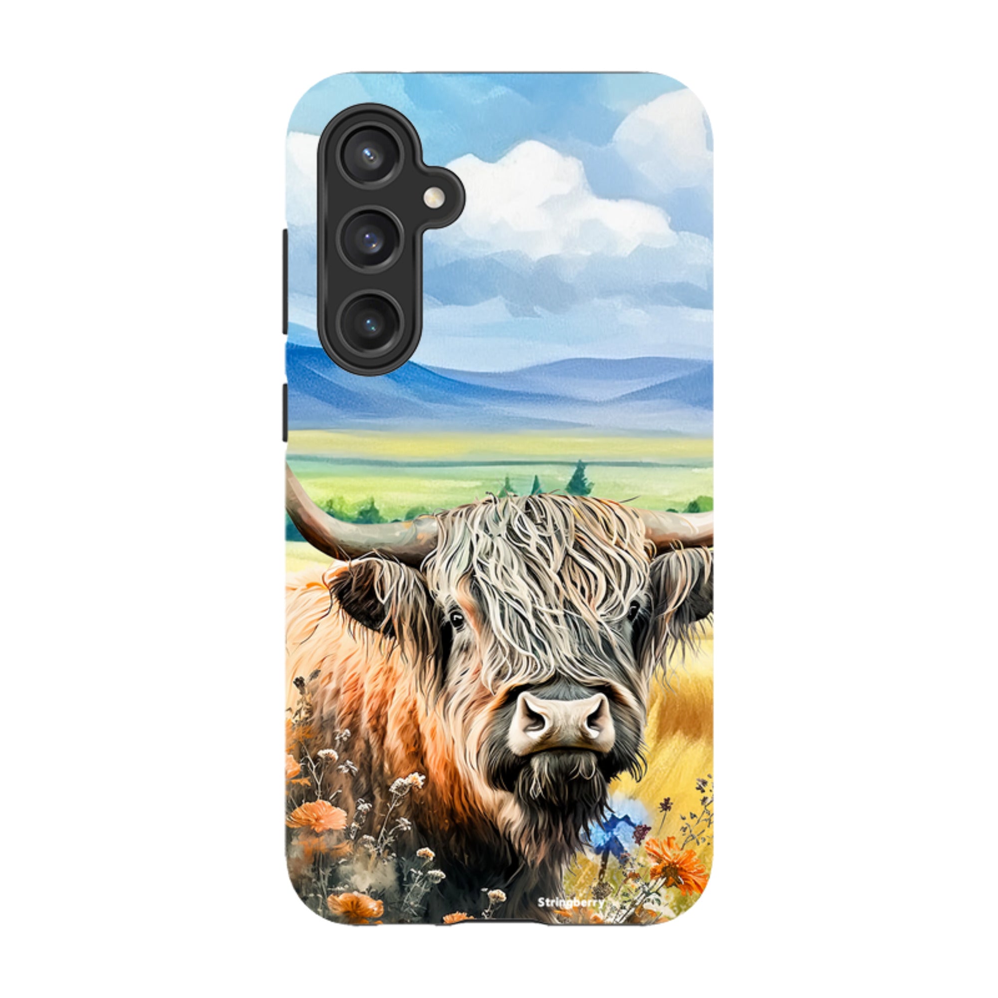 Samsung Tough Case - Highland Cow V