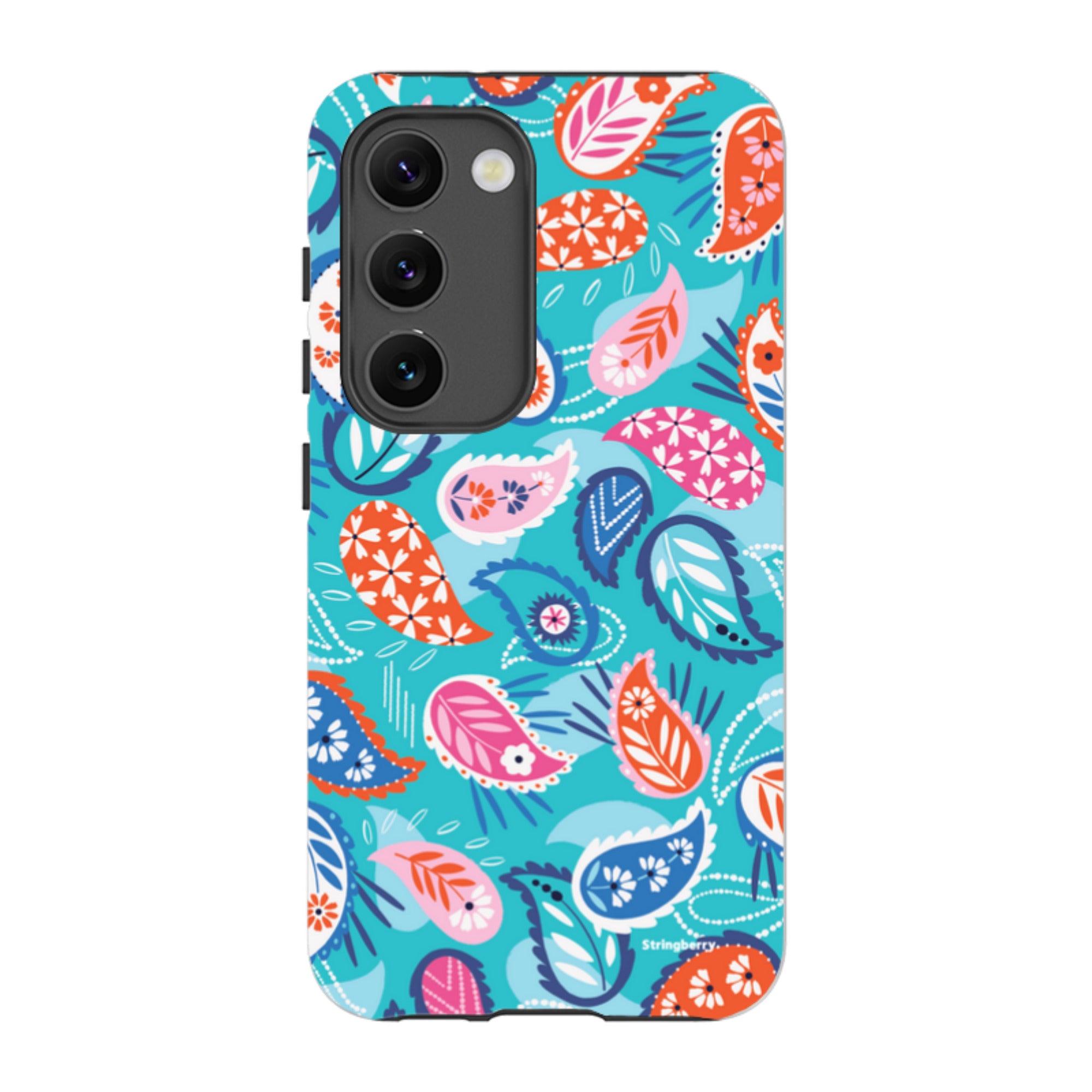 Samsung Tough Case - Paisley Blue By Ali Brookes