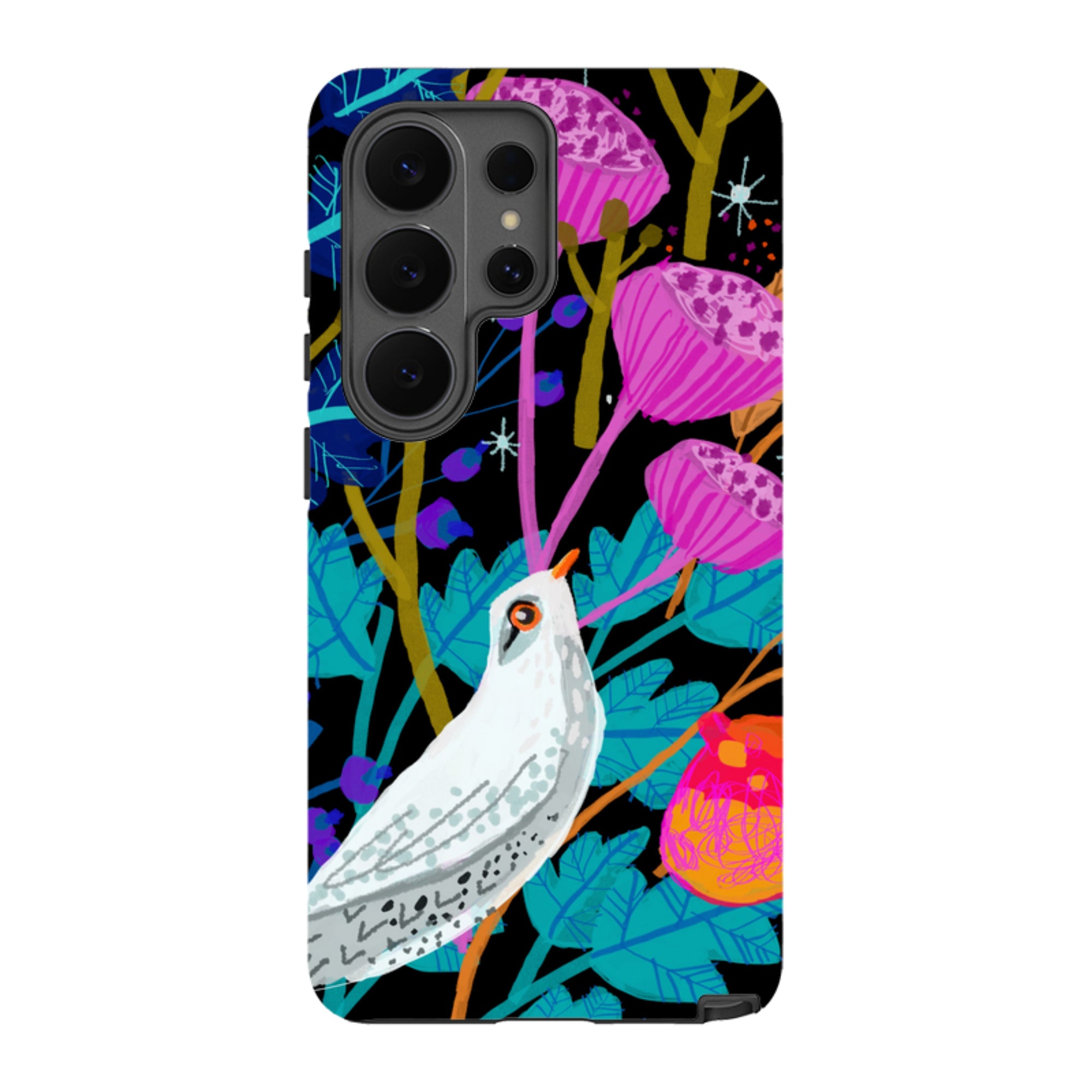 Samsung Tough Case - White Bird By Claire West
