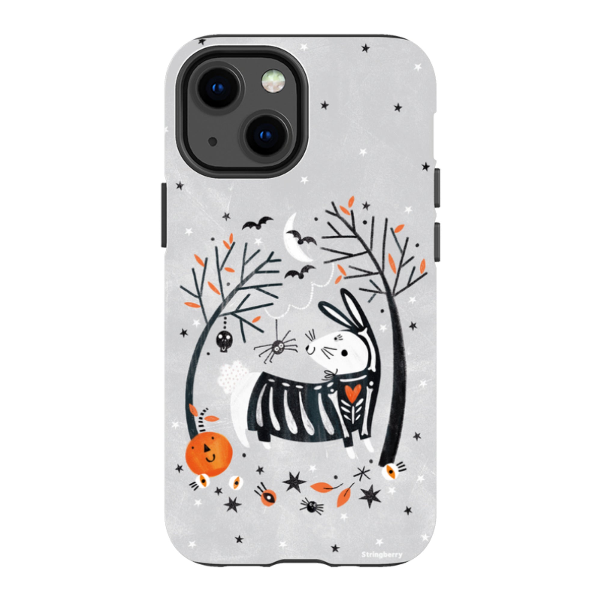 iPhone Tough Case - Spooky Rabbit By Ali Brookes