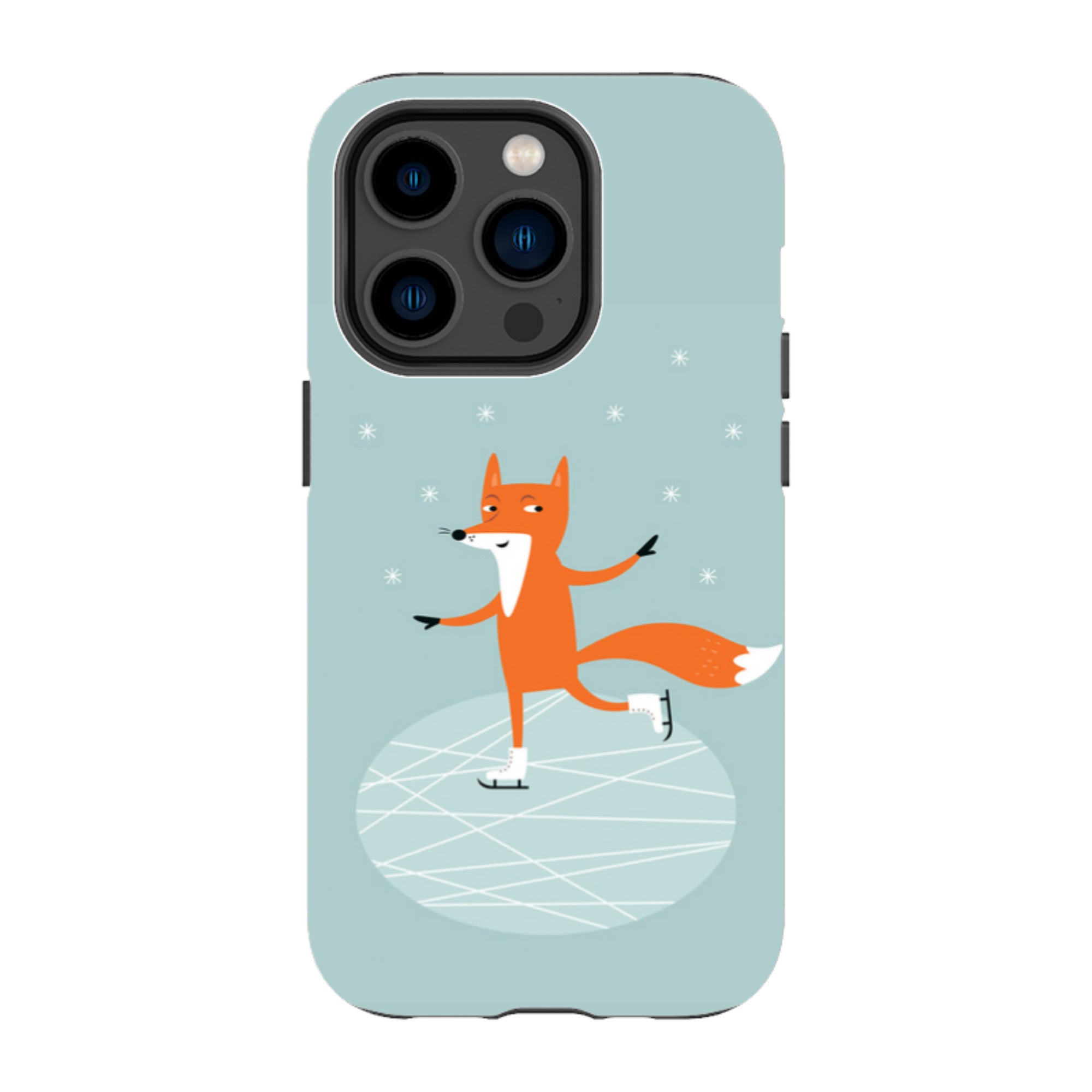 iPhone Tough Case - Icy Foxy