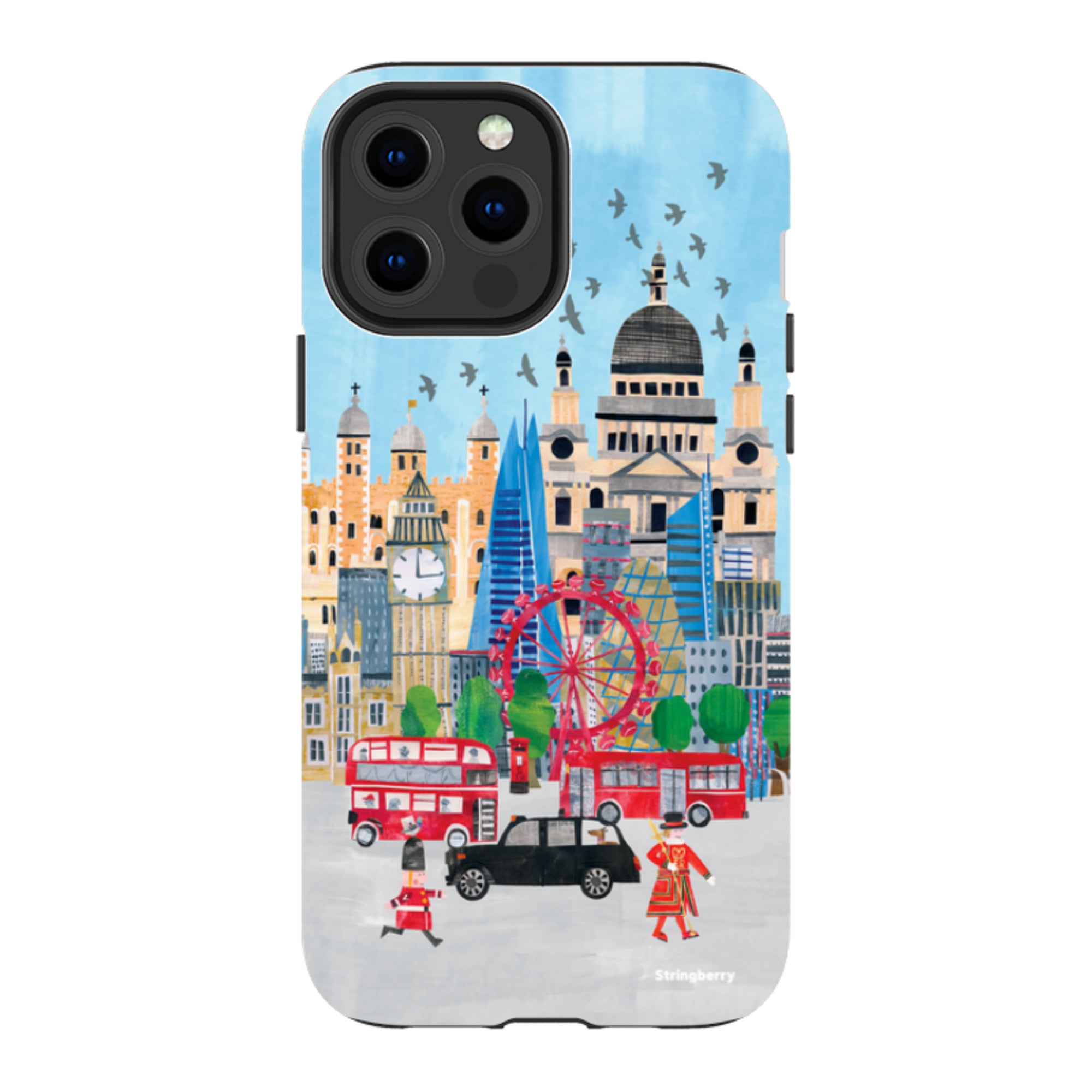 iPhone Tough Case - Spring In London By Tracey English