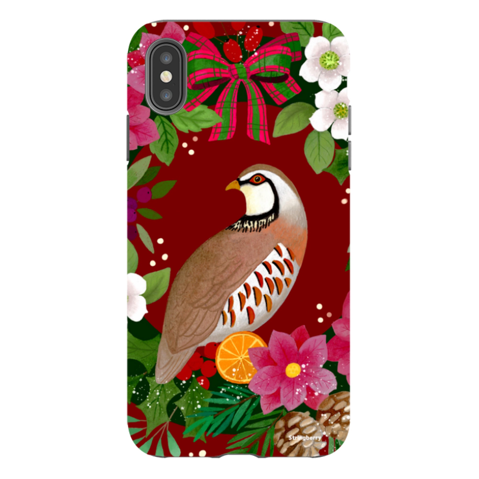iPhone Tough Case - Xmas Forever By Bex Parkin