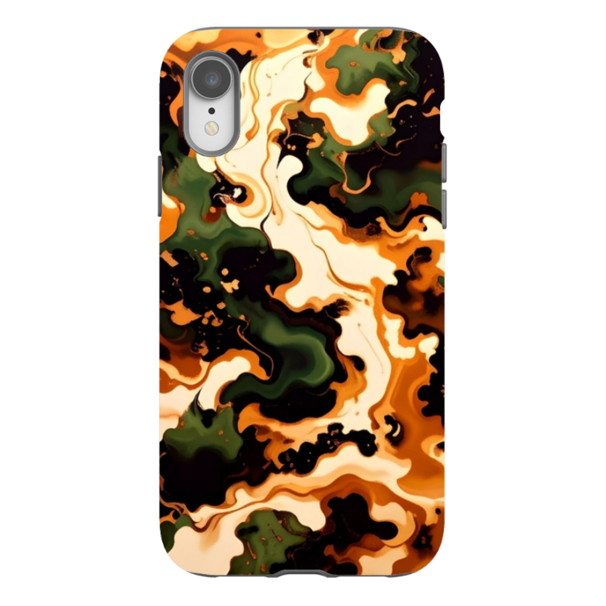 iPhone Tough Case - Green Marble