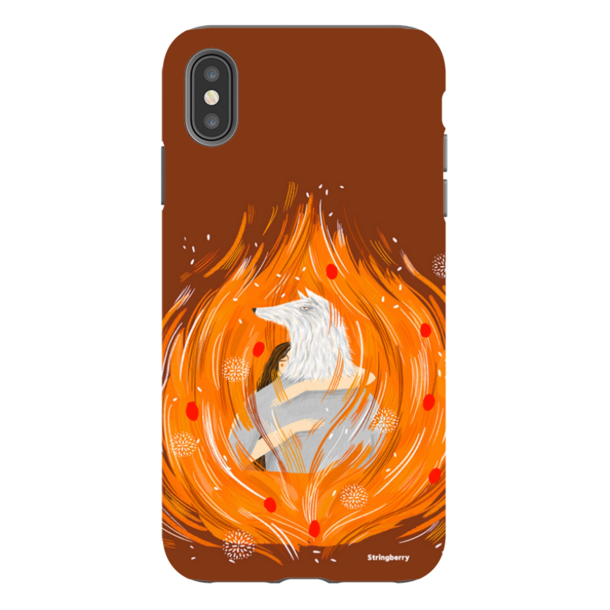 iPhone Tough Case - Fire Of Us By Madalina Andronic