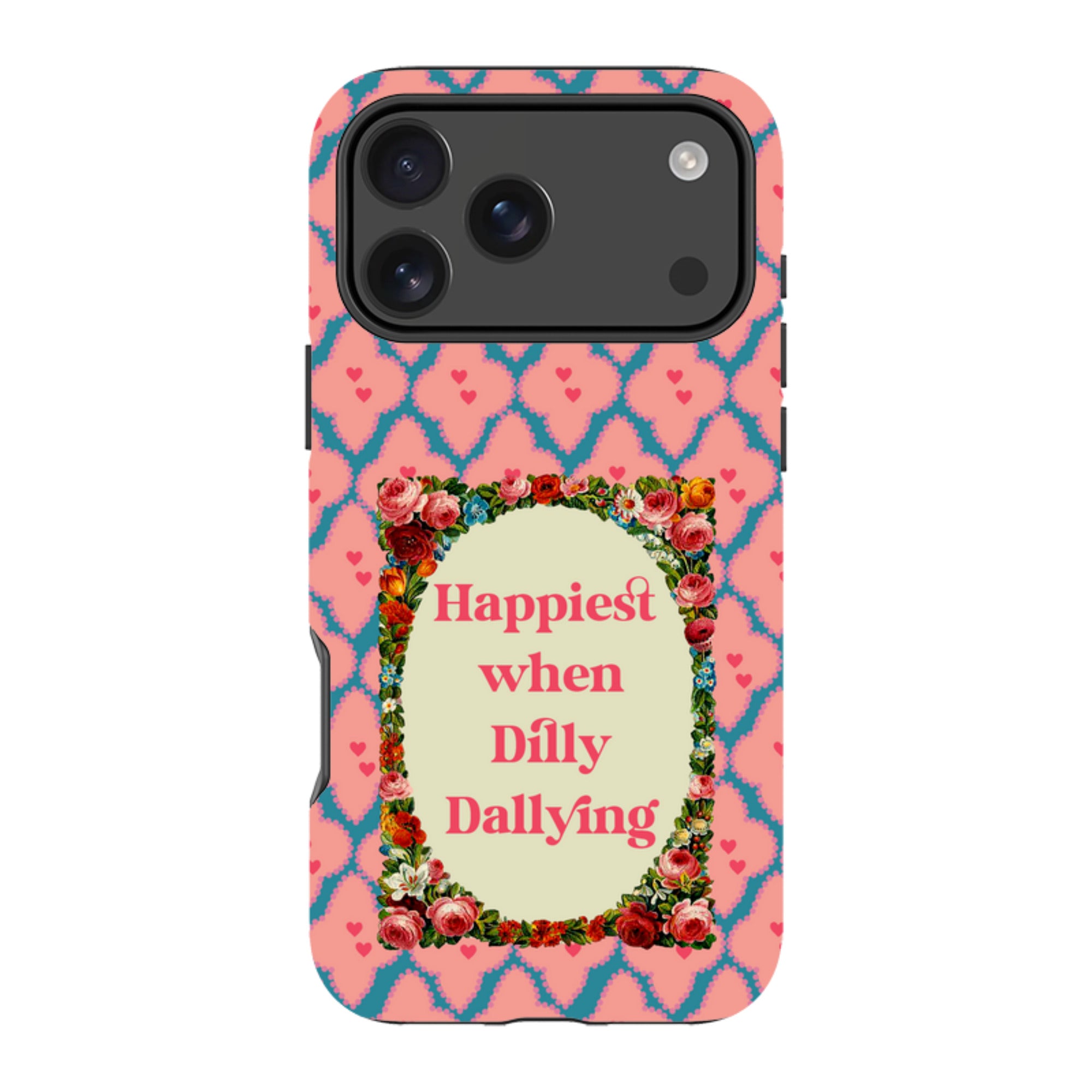 iPhone Tough Case - Dilly Dally By Clare Jordan