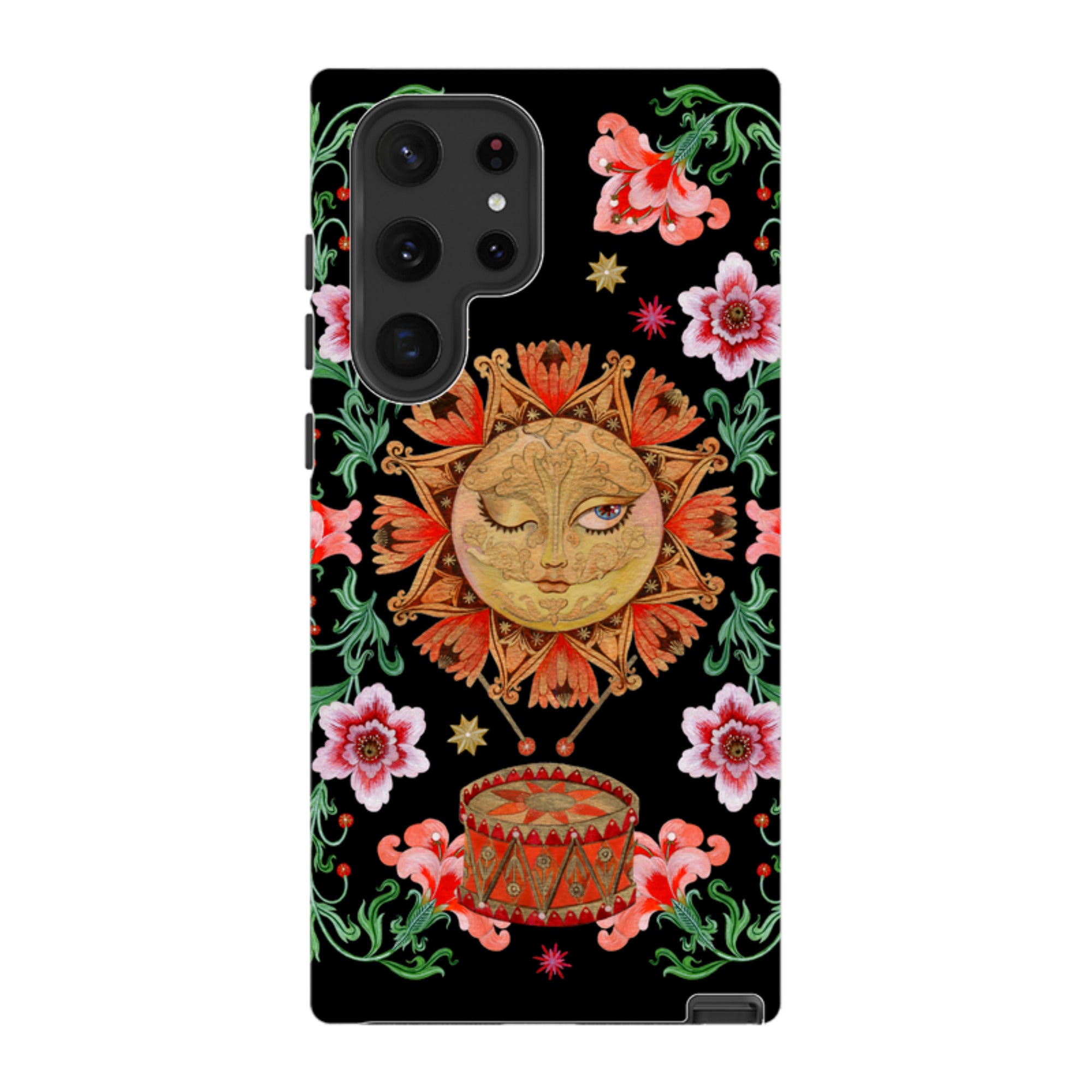 Samsung Tough  Case - Twelve Drummers Drumming By Maria Matos
