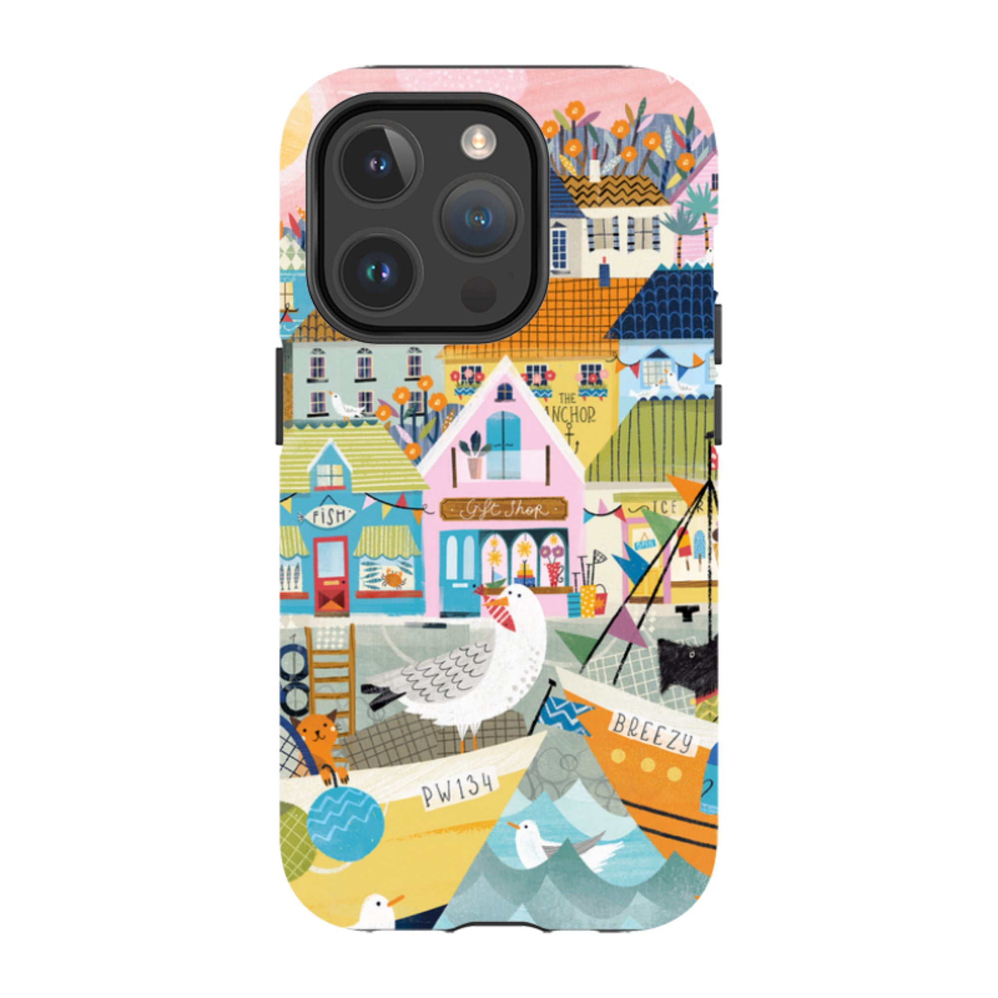 iPhone MagSafe Tough Case - Harbour 1 By Ali Brookes