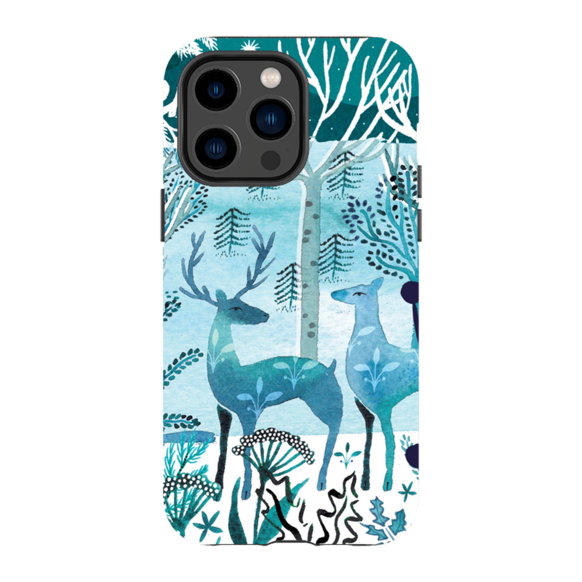 iPhone Tough Case - Frosted Branches By Emma Frances Grant
