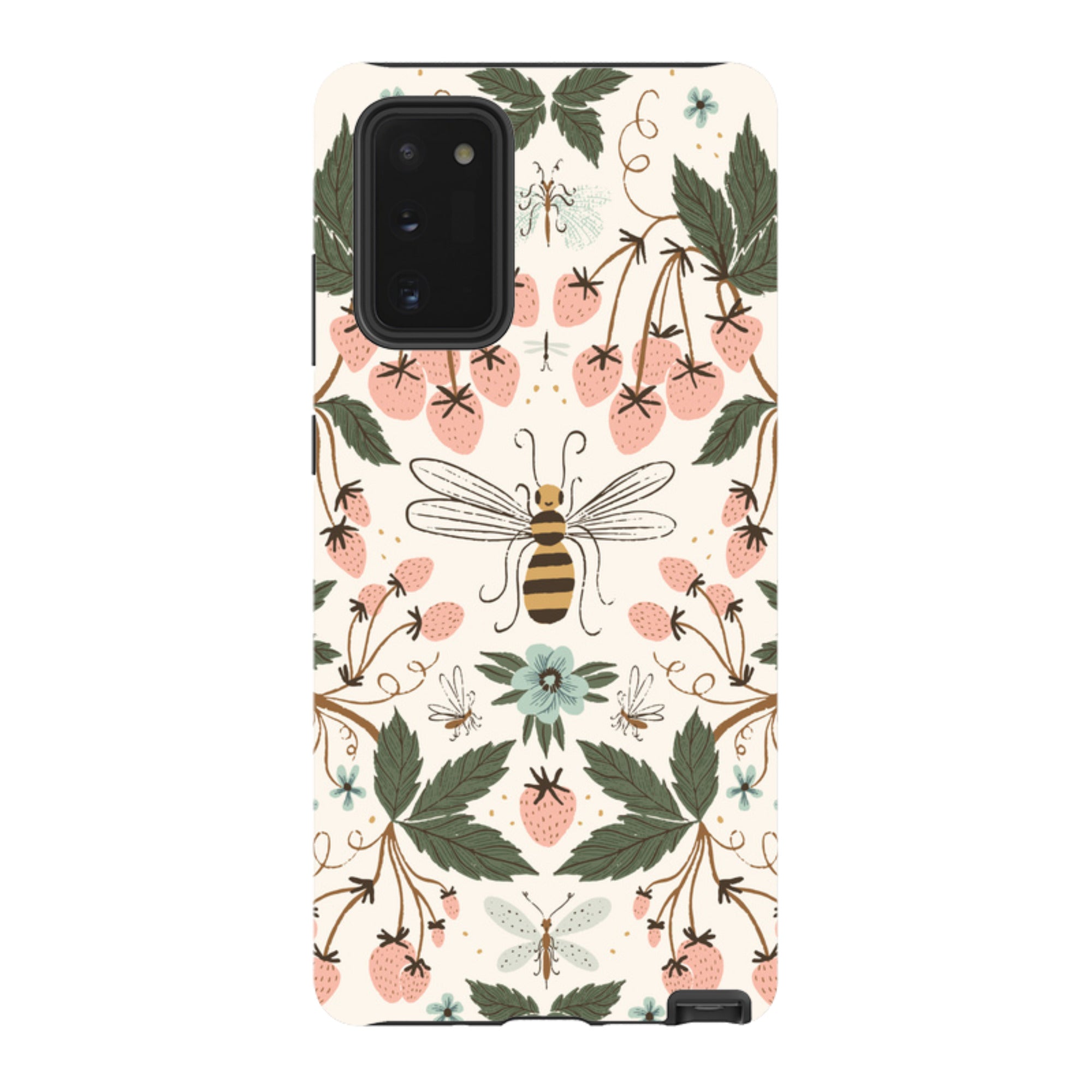 Samsung Tough Case - Bugs And Berries By Meghann Rader