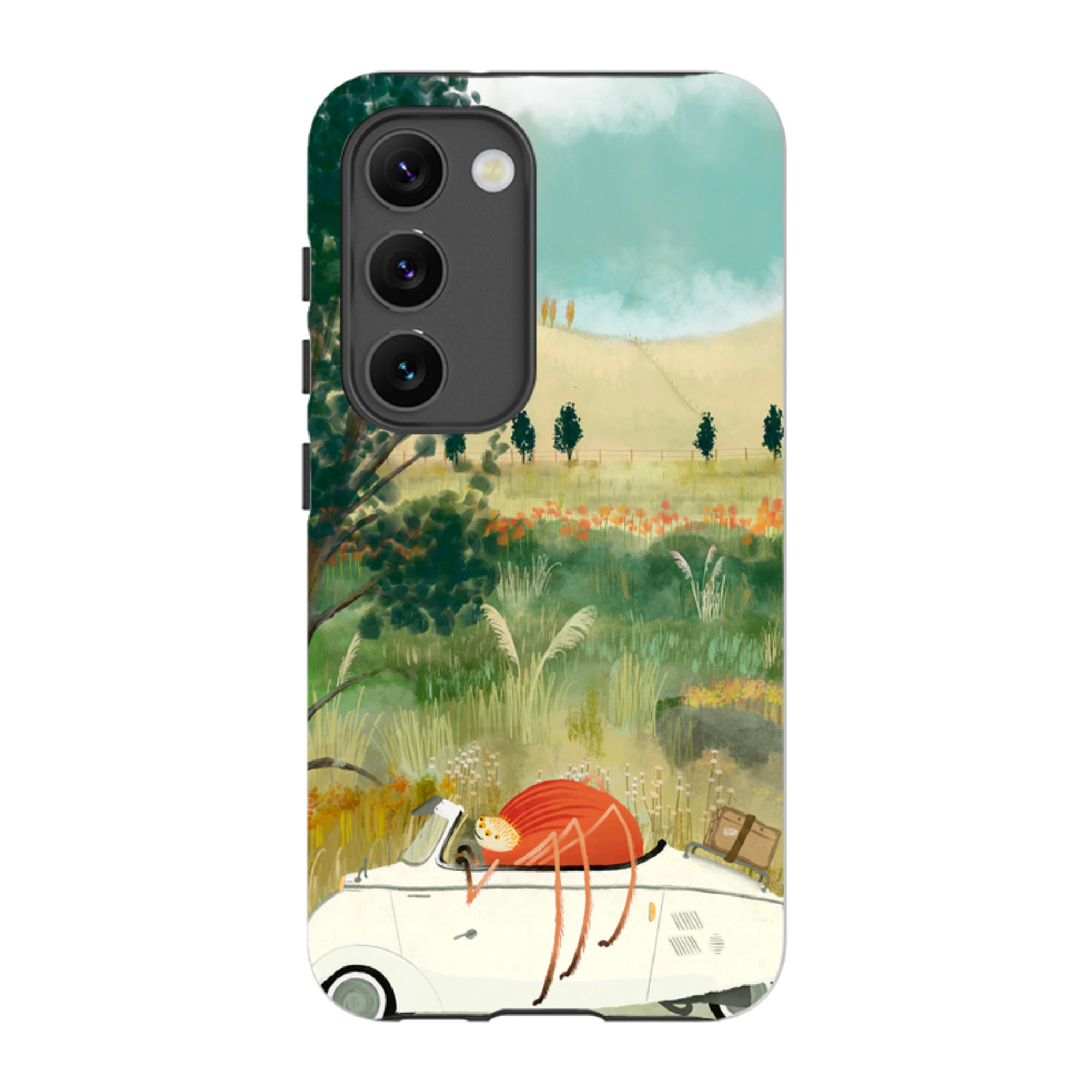 Samsung Tough Case - Happy Travels By Katherine Quinn