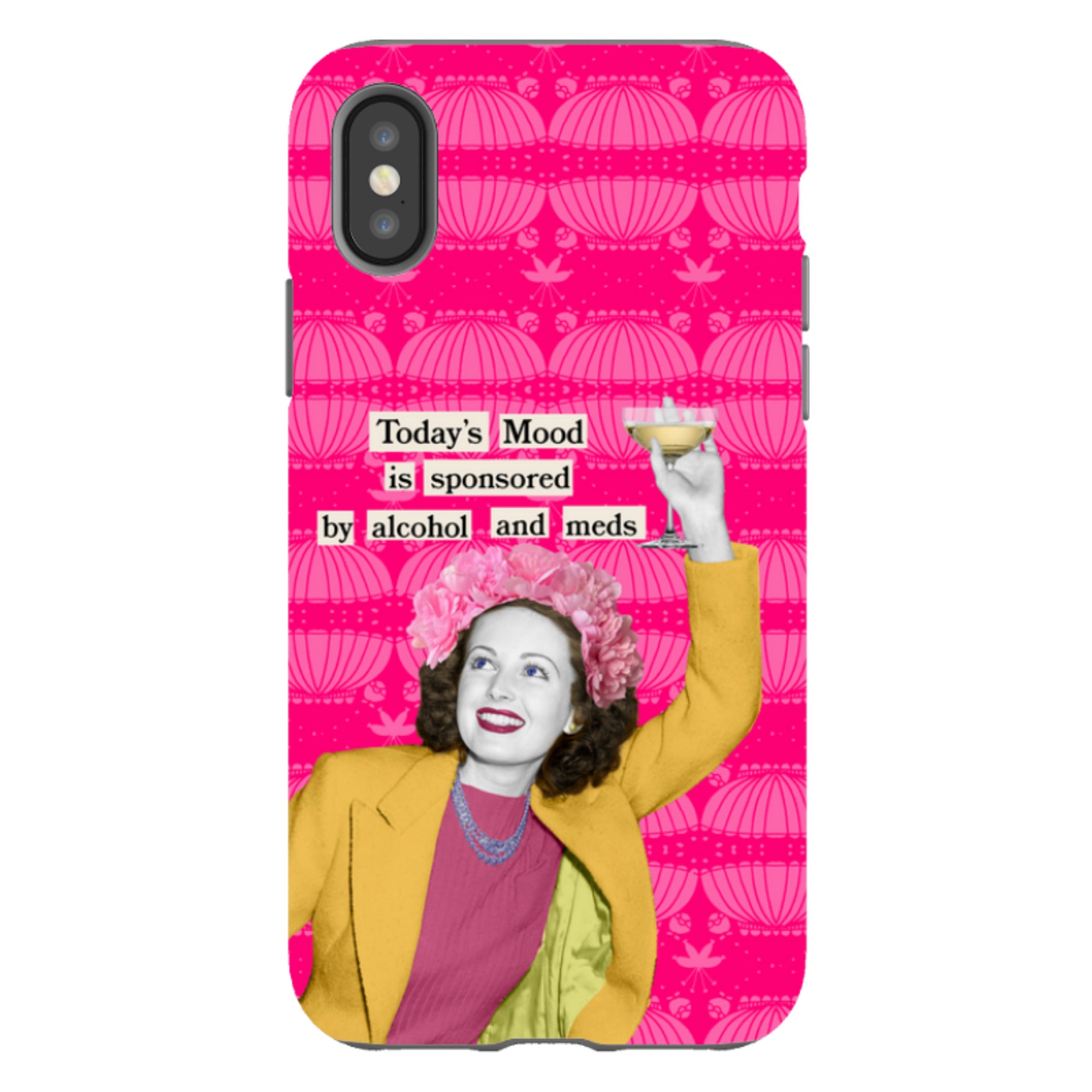 iPhone Tough Case - Todays Mood By Clare Jordan