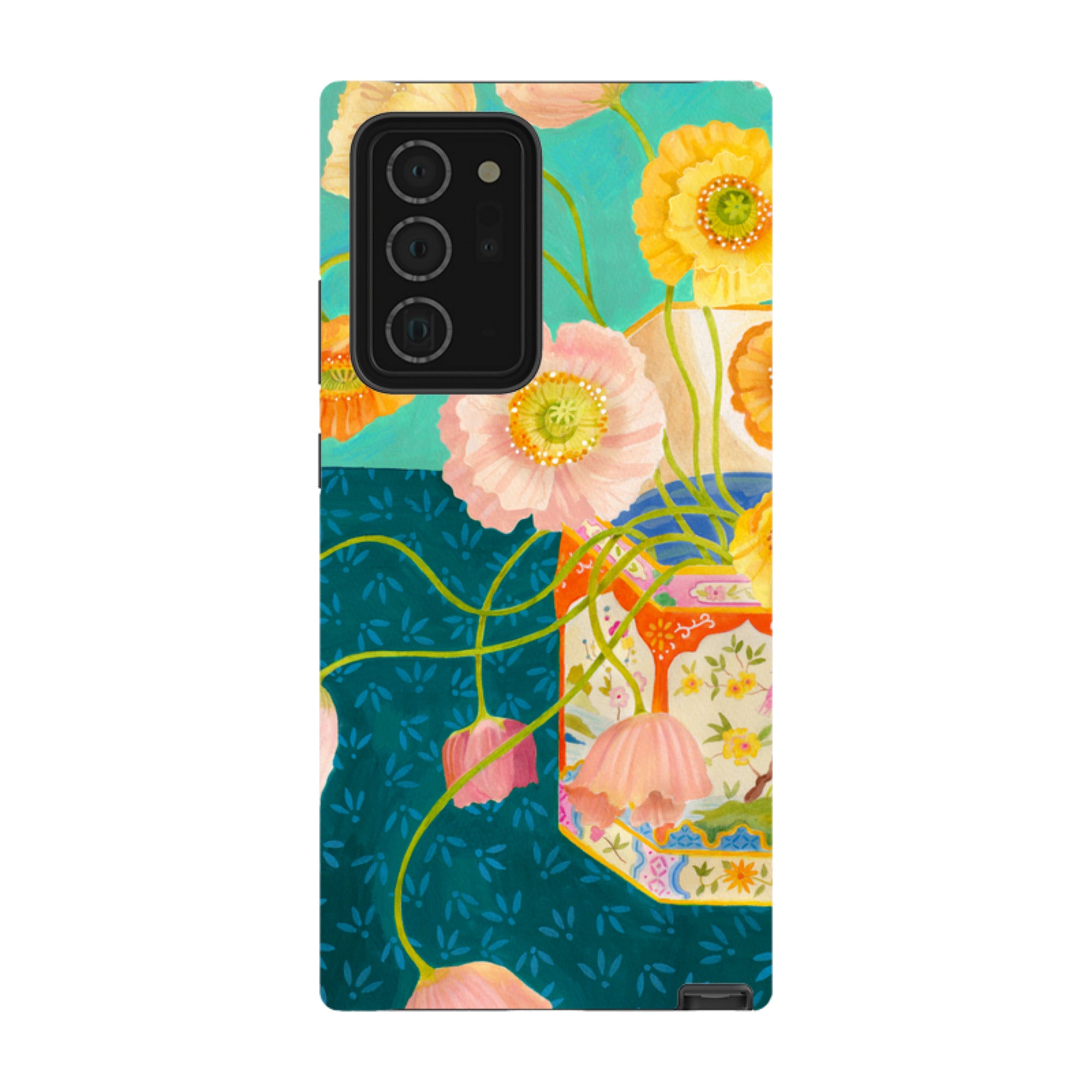 Samsung Tough Case - Poppies By Bex Parkin