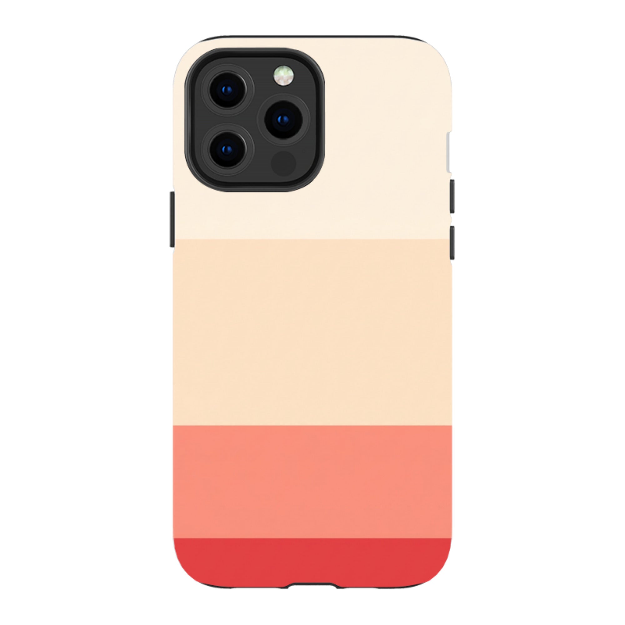 iPhone Tough Case - Crimson Red Gradient