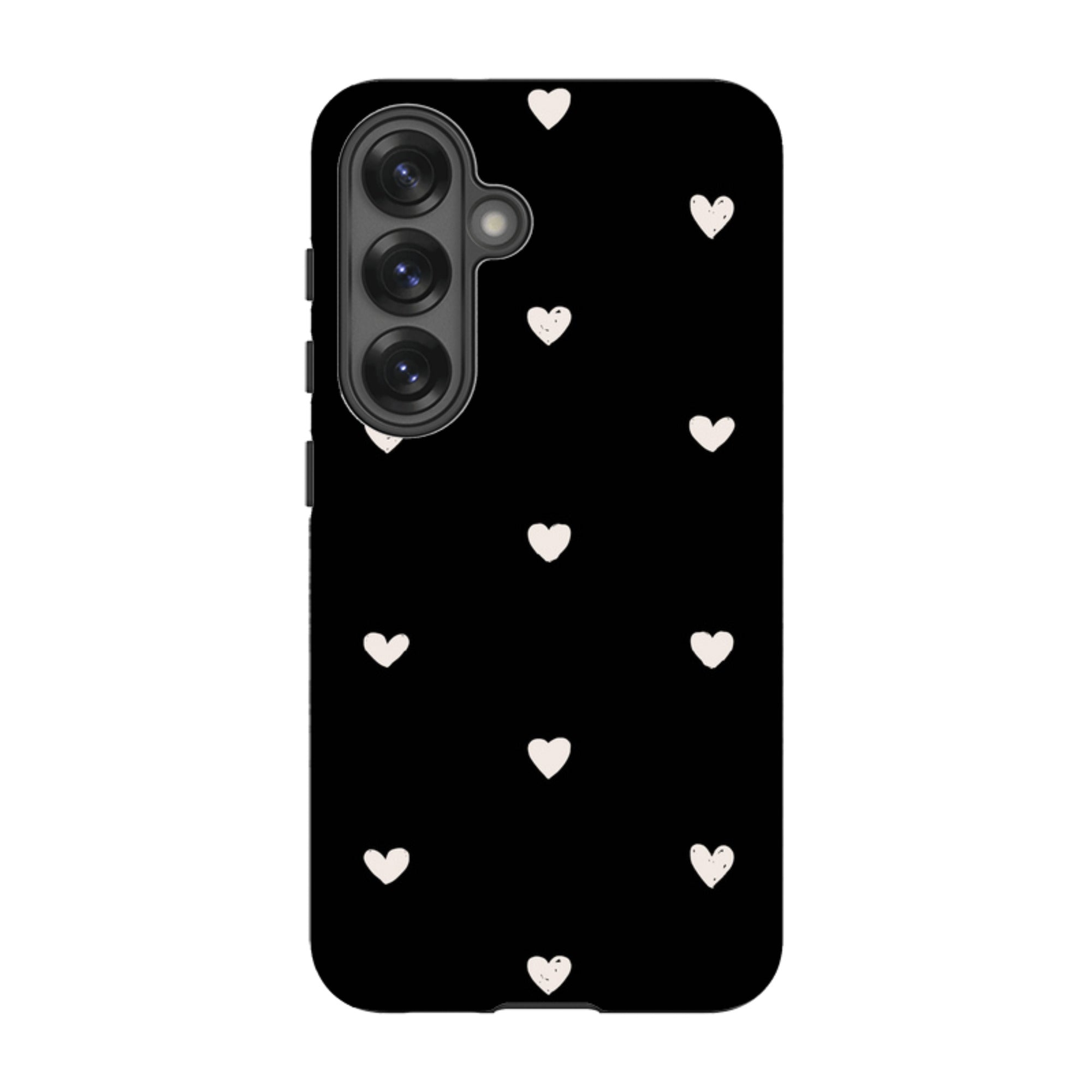 Samsung Tough Case - Hearts Black