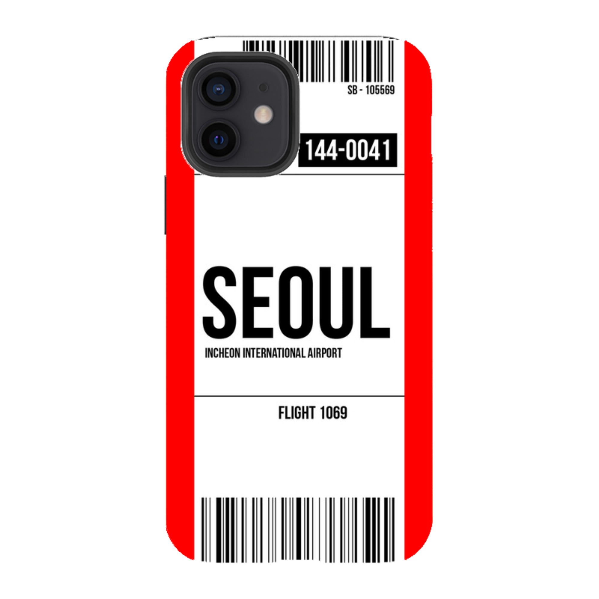 iPhone Tough Case - Seoul Red