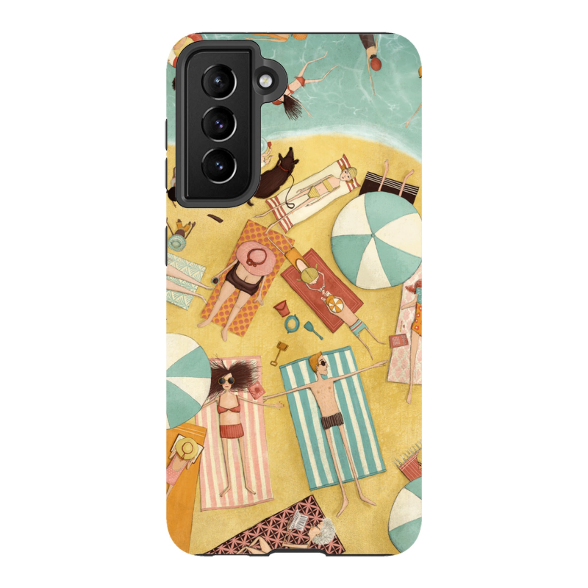 Samsung Tough Case - Beach Day By Maja Lindberg