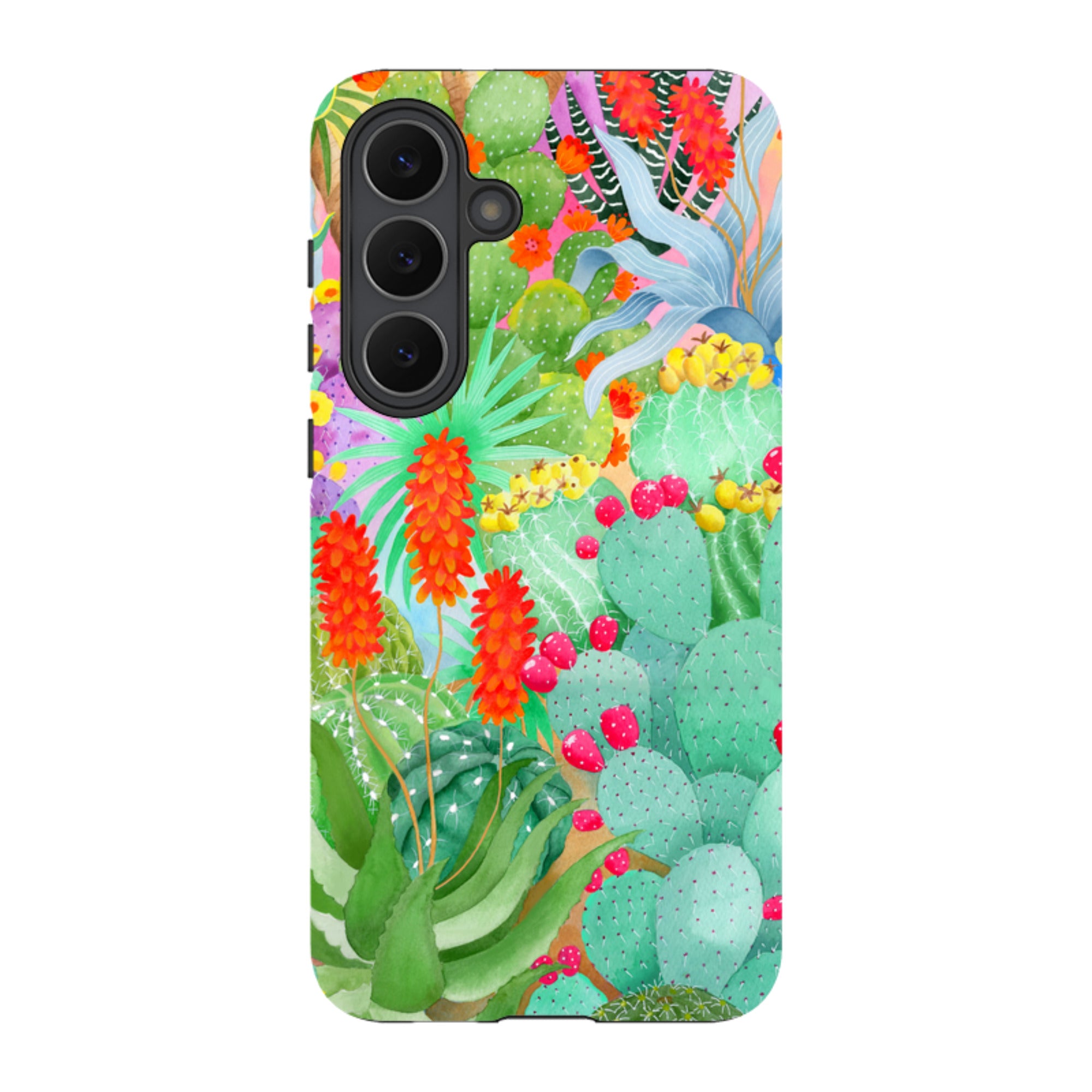 Samsung Tough Case - Cactus By Bex Parkin