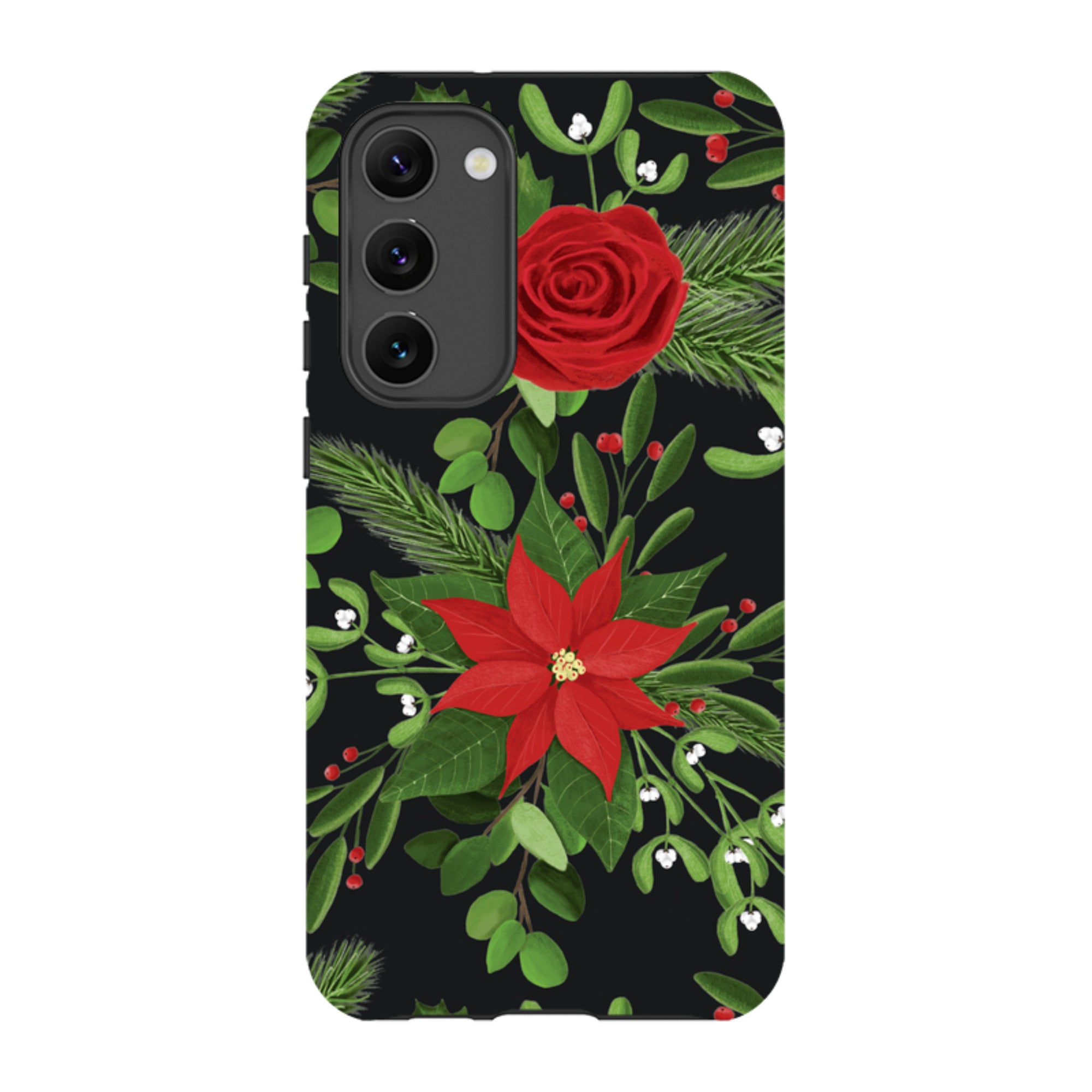 Samsung Tough Case - Black White Plaid By Abby Jacobs