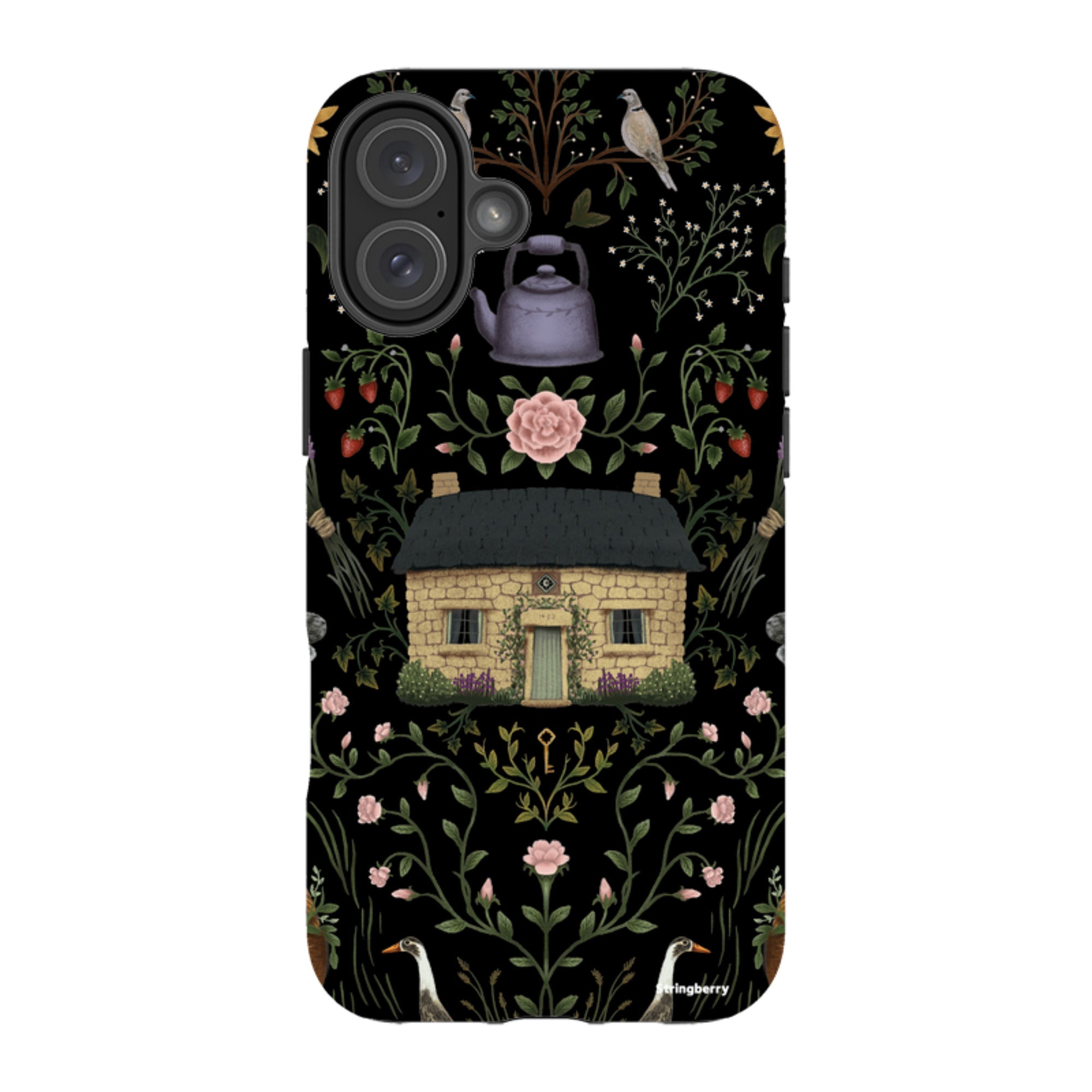 iPhone Tough Case - Cottage By Anna Stead