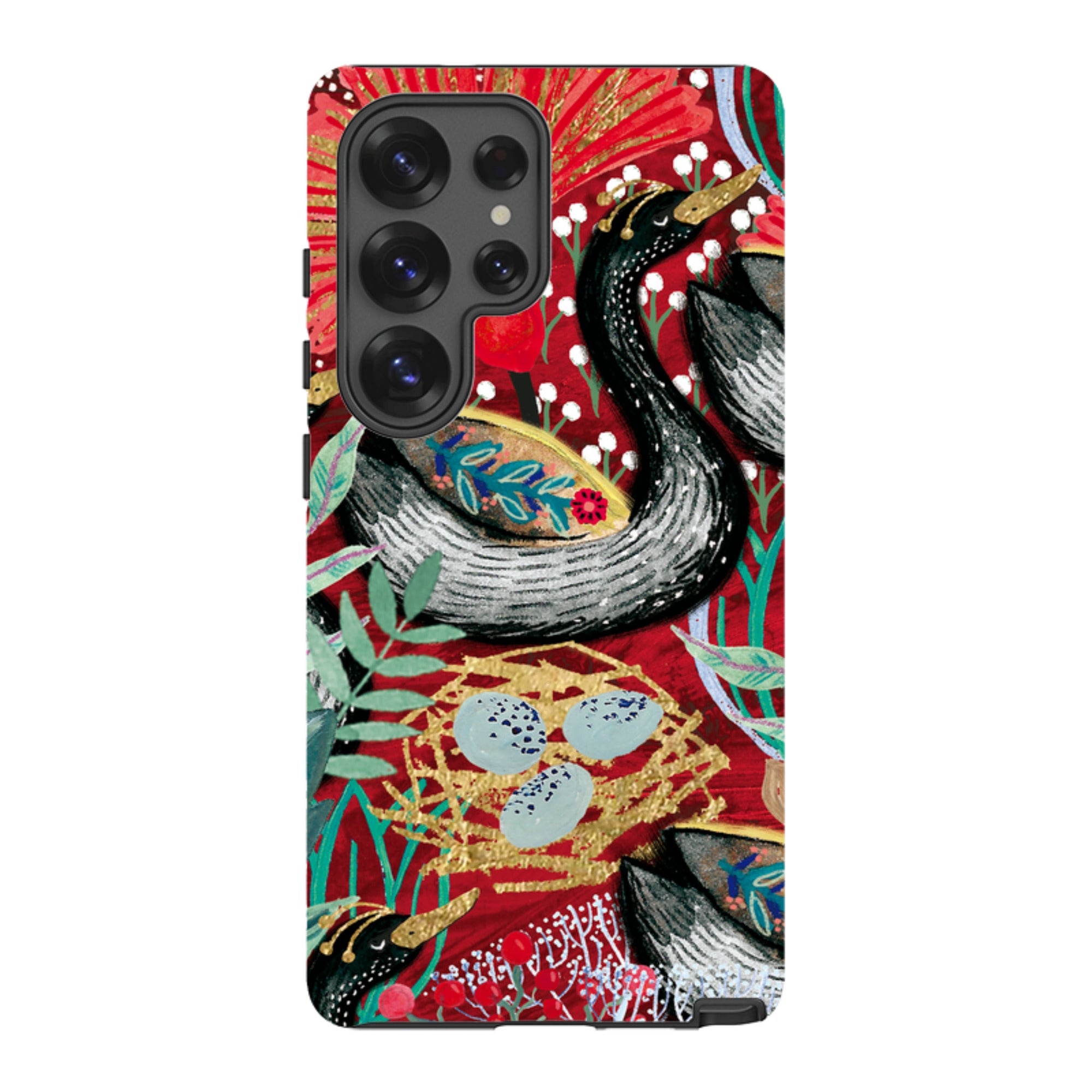 Samsung Tough Case - Eight Geese A Laying By Emma Frances Grant