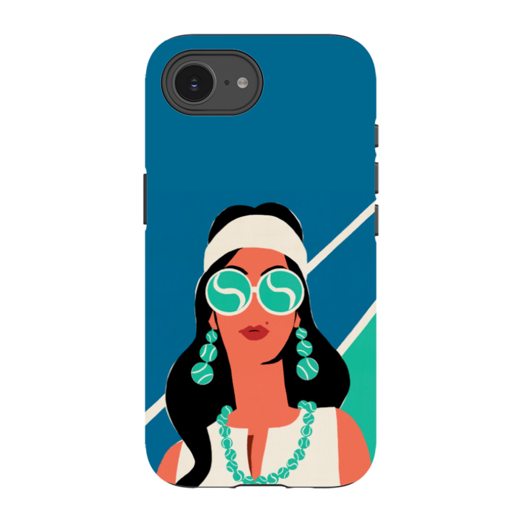 iPhone Tough Case - Tennis Fashion