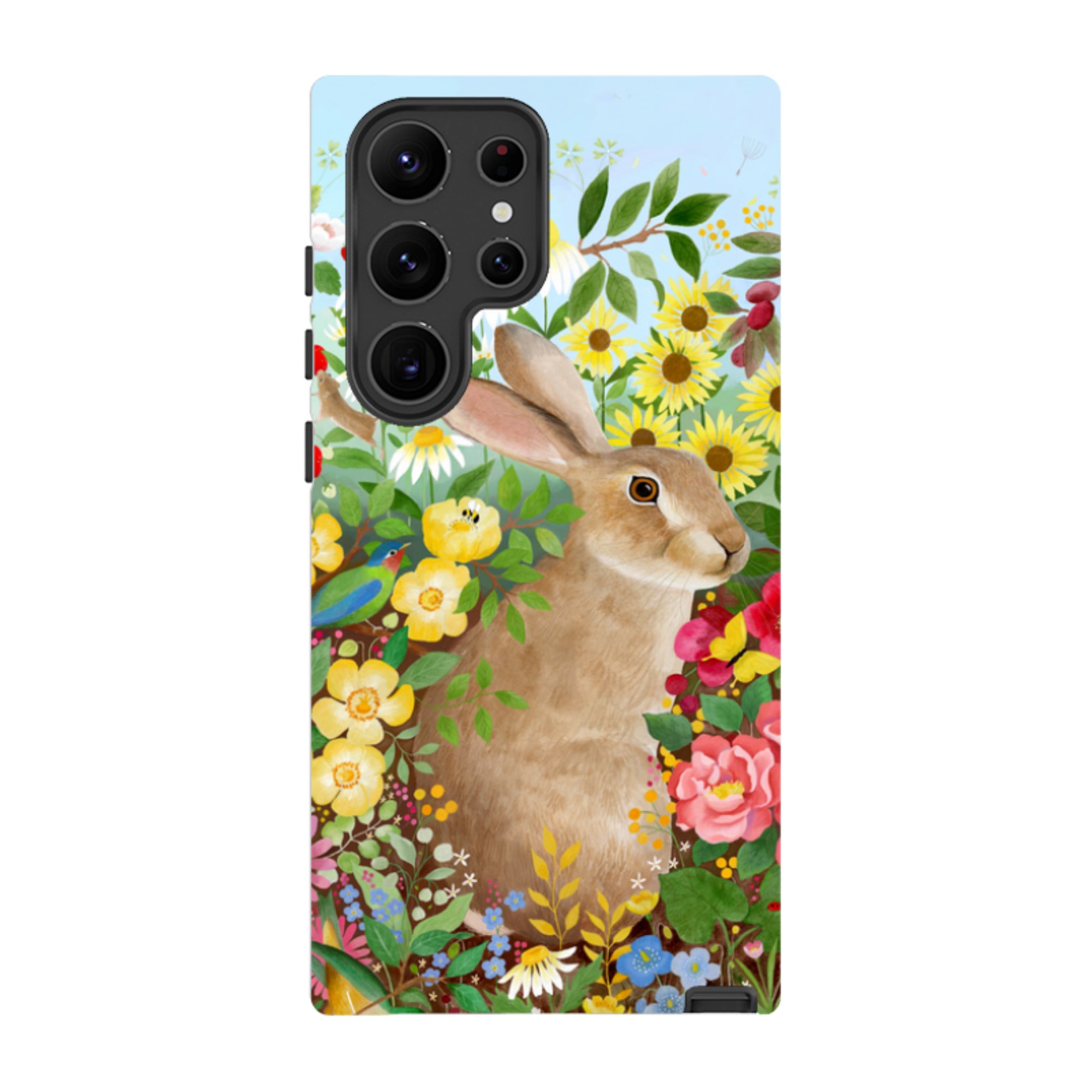 Samsung Tough Case - Rabbit Garden By Bex Parkin
