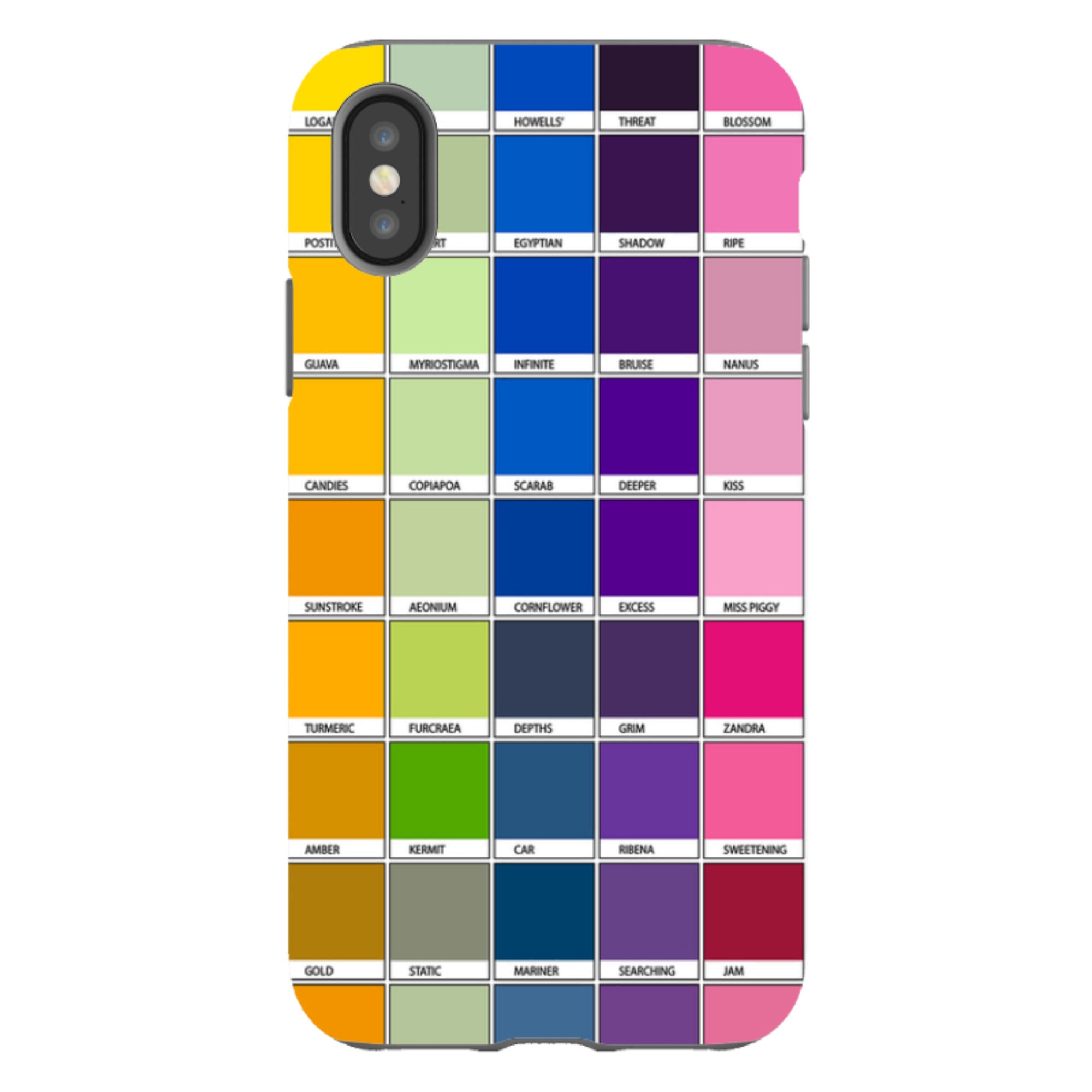 iPhone Tough Case - Multi Chromology By Kitty Joseph
