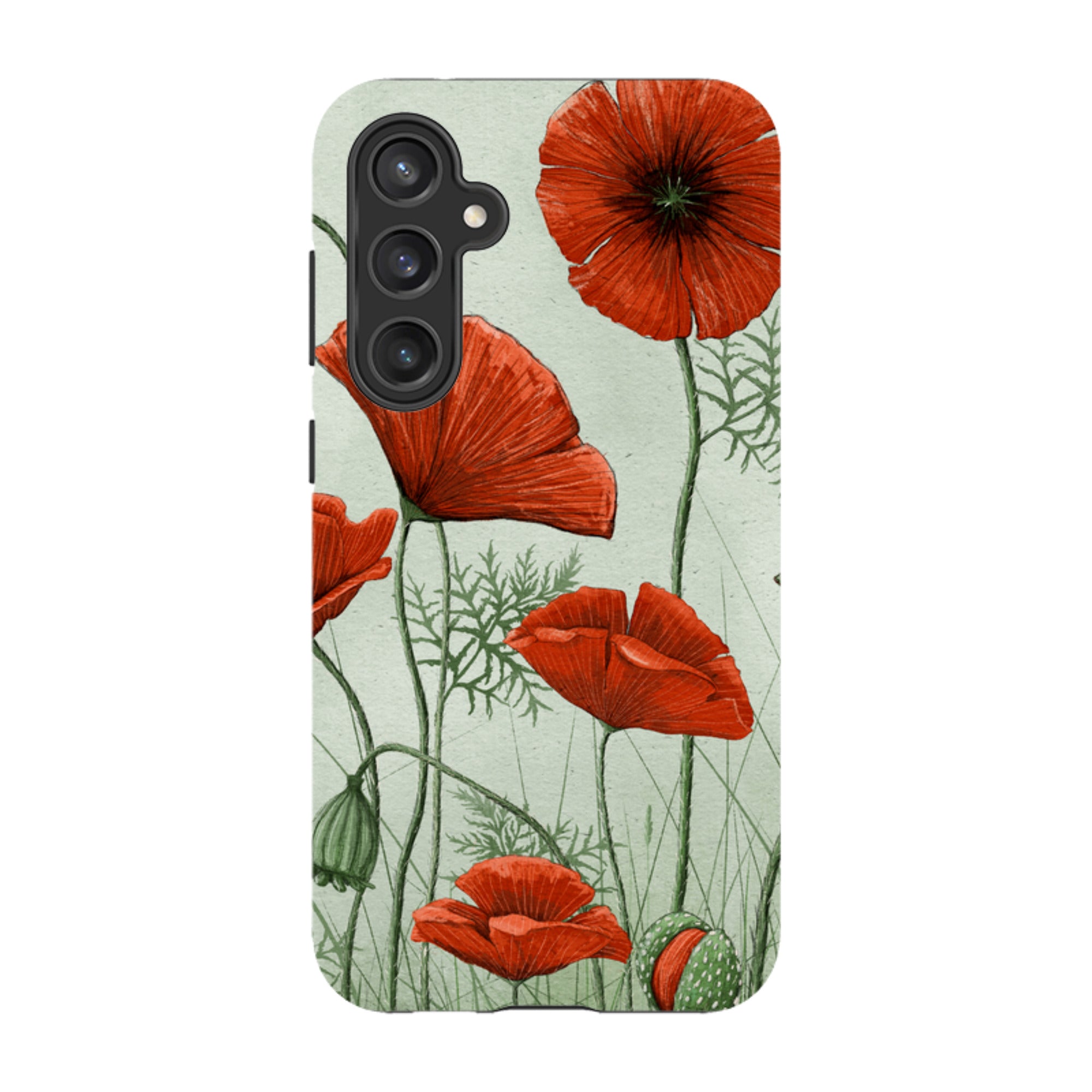 Samsung Tough  Case - Poppies By Maja Lindberg
