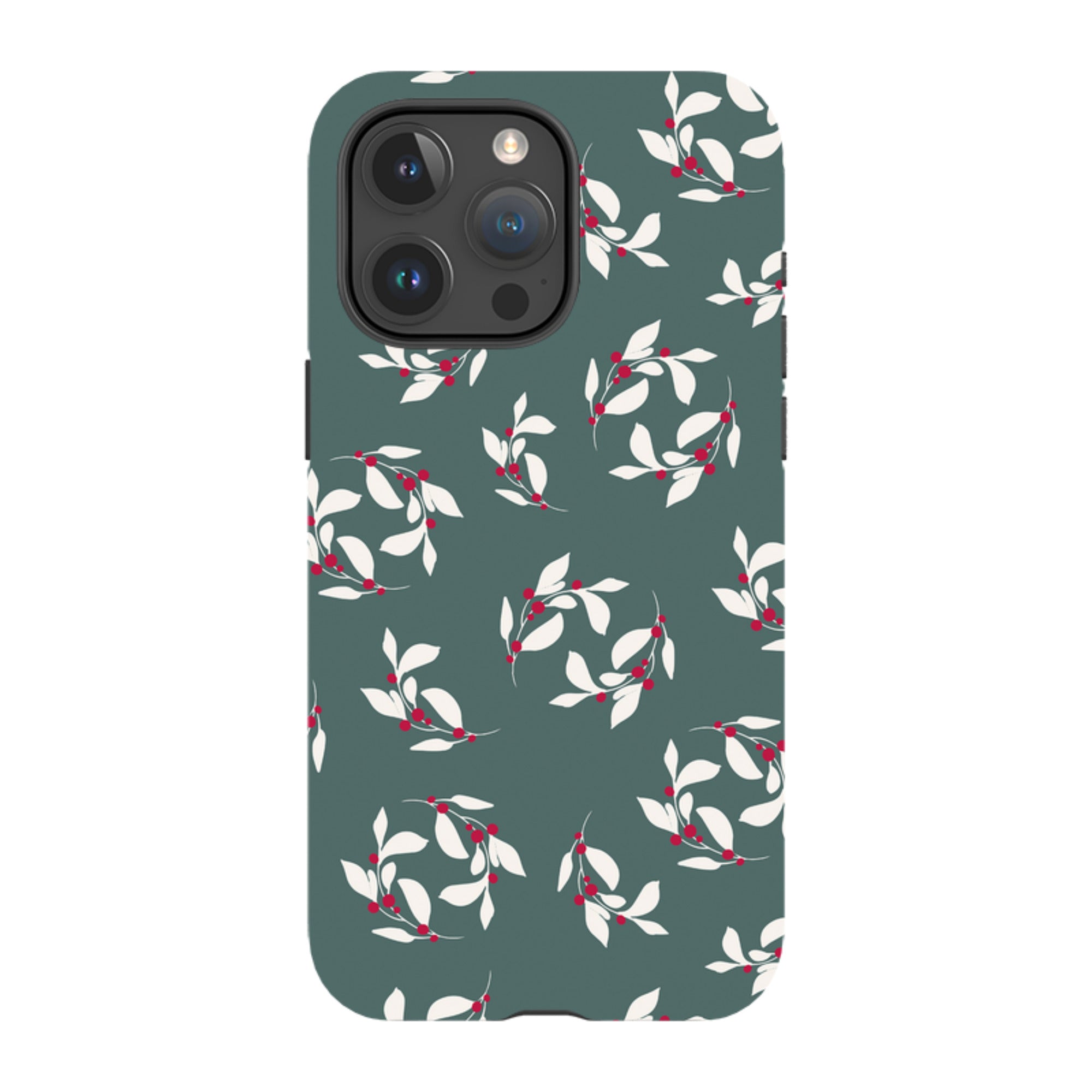 iPhone Tough Case - Winter Floral