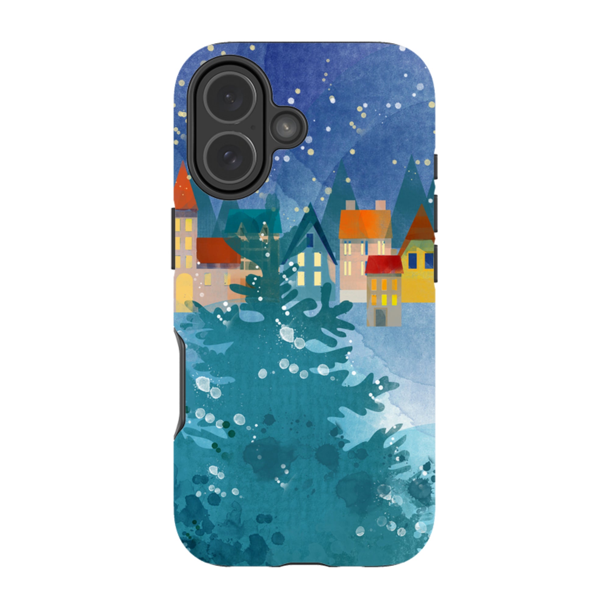 iPhone MagSafe Tough Case - Winter Town