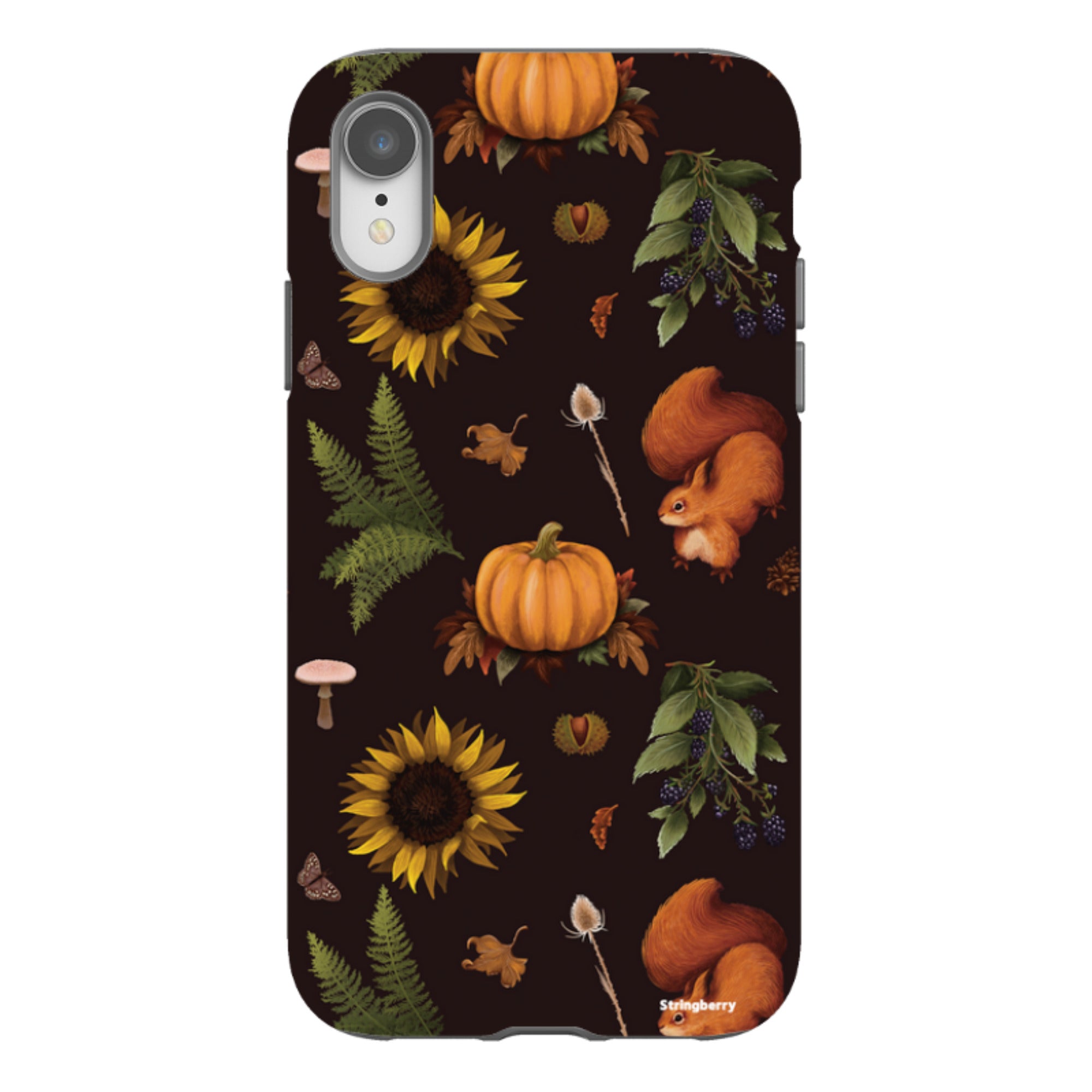 iPhone Tough Case - Autumn Pattern I By Anna Stead