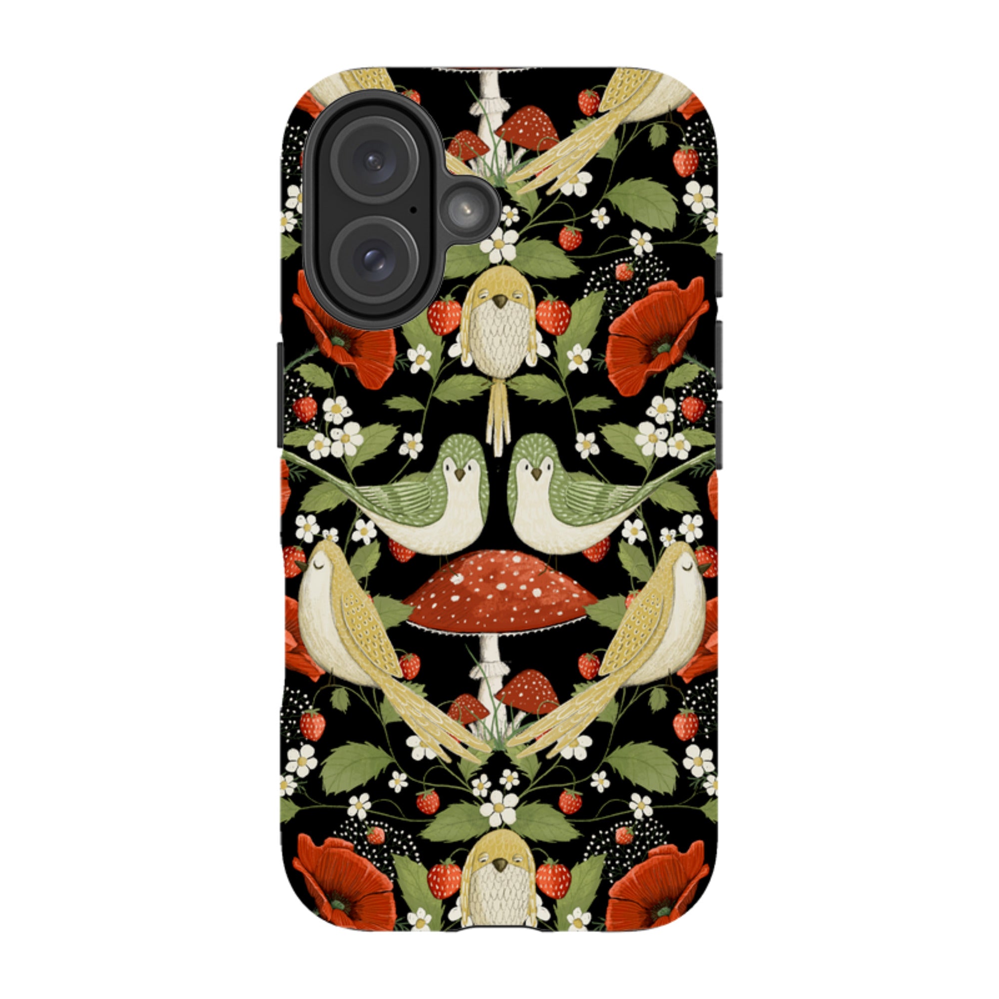 iPhone MagSafe Tough Case - Red Poppies By Maja Lindberg