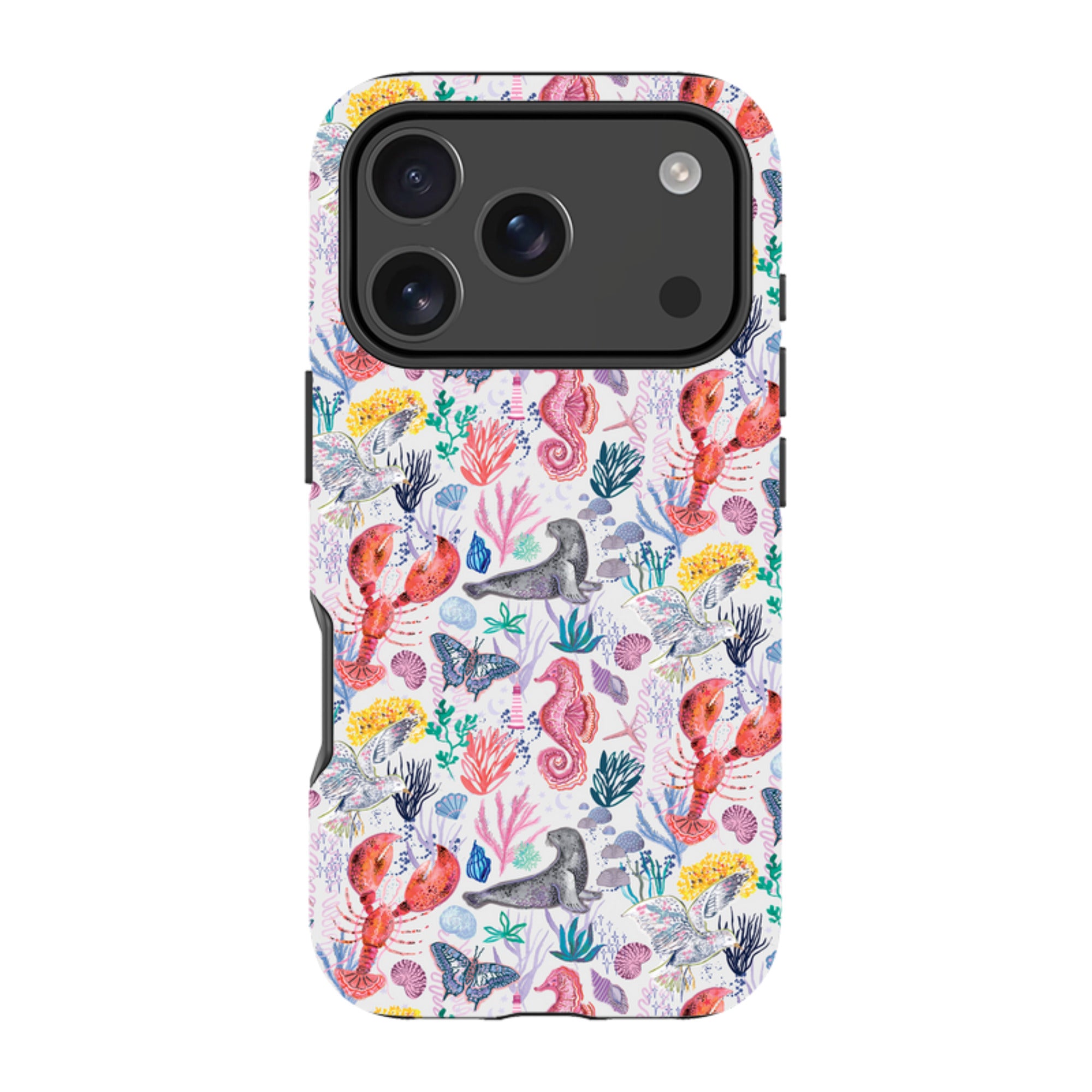 iPhone Case - Coastline Pattern-D By Emma Frances Grant