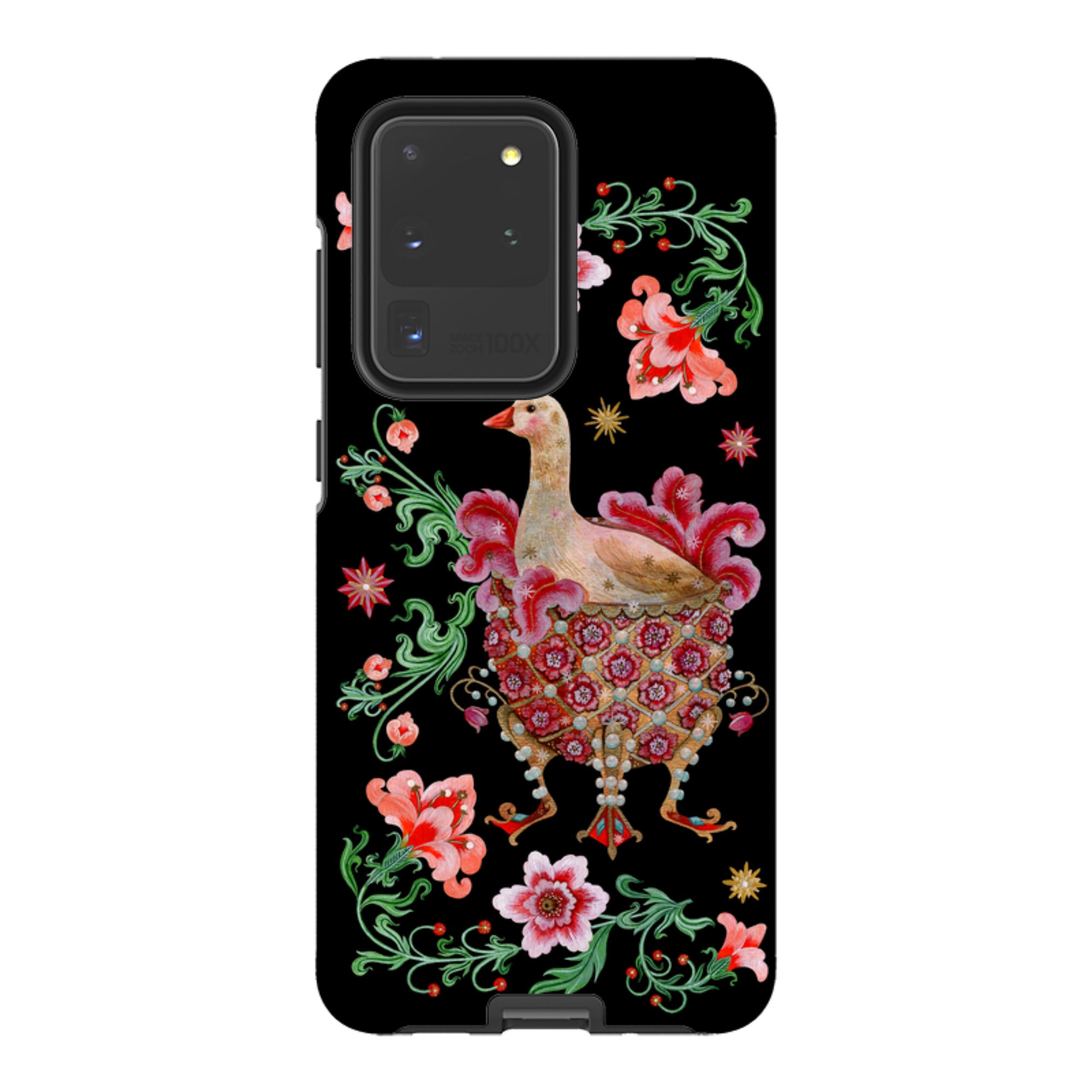 Samsung Tough  Case - Six Geese A Laying By Maria Matos