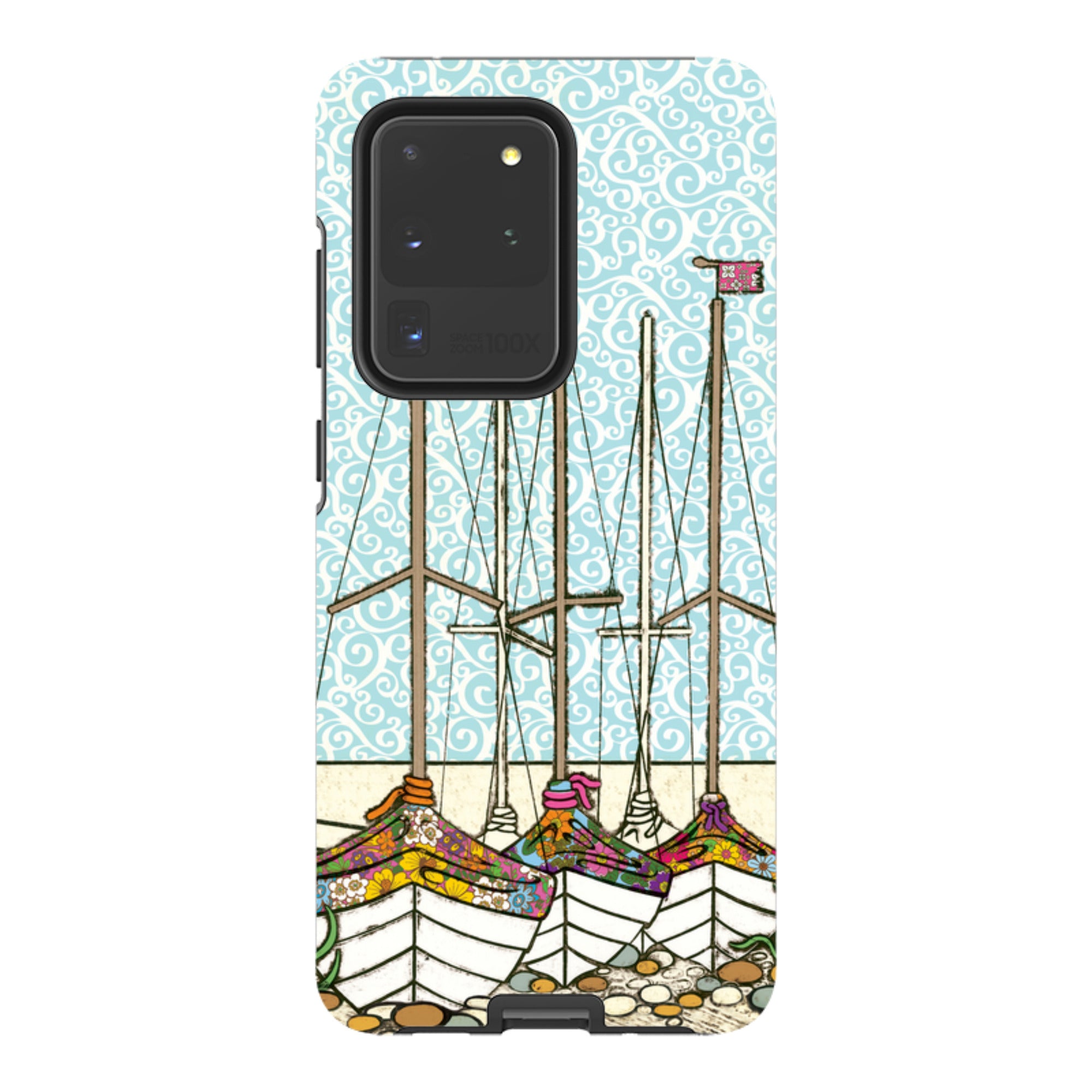 Samsung Tough Case - Boats At Rest By Amelia Bowman
