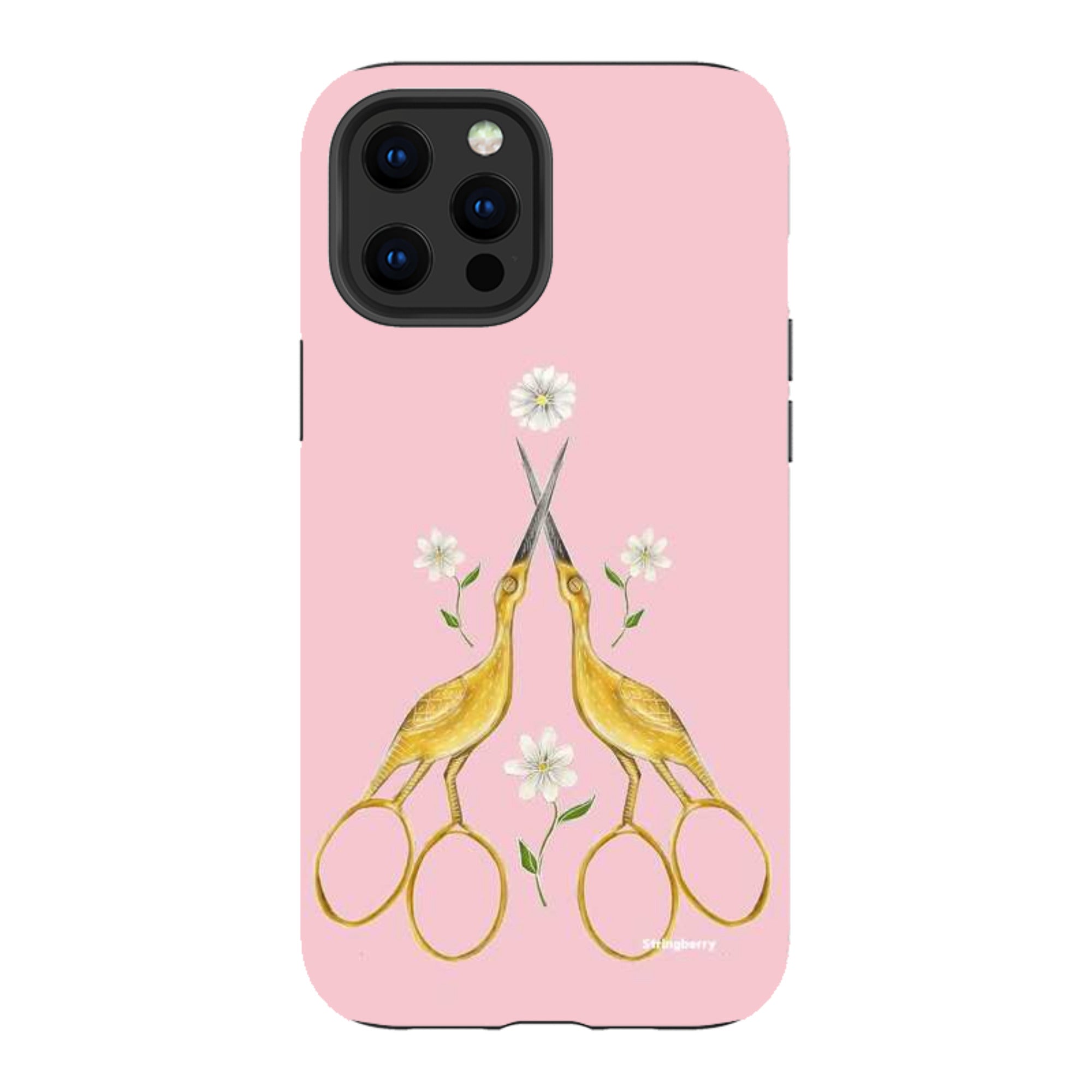 iPhone Tough Case - Heron Scissors By Catherine Rowe