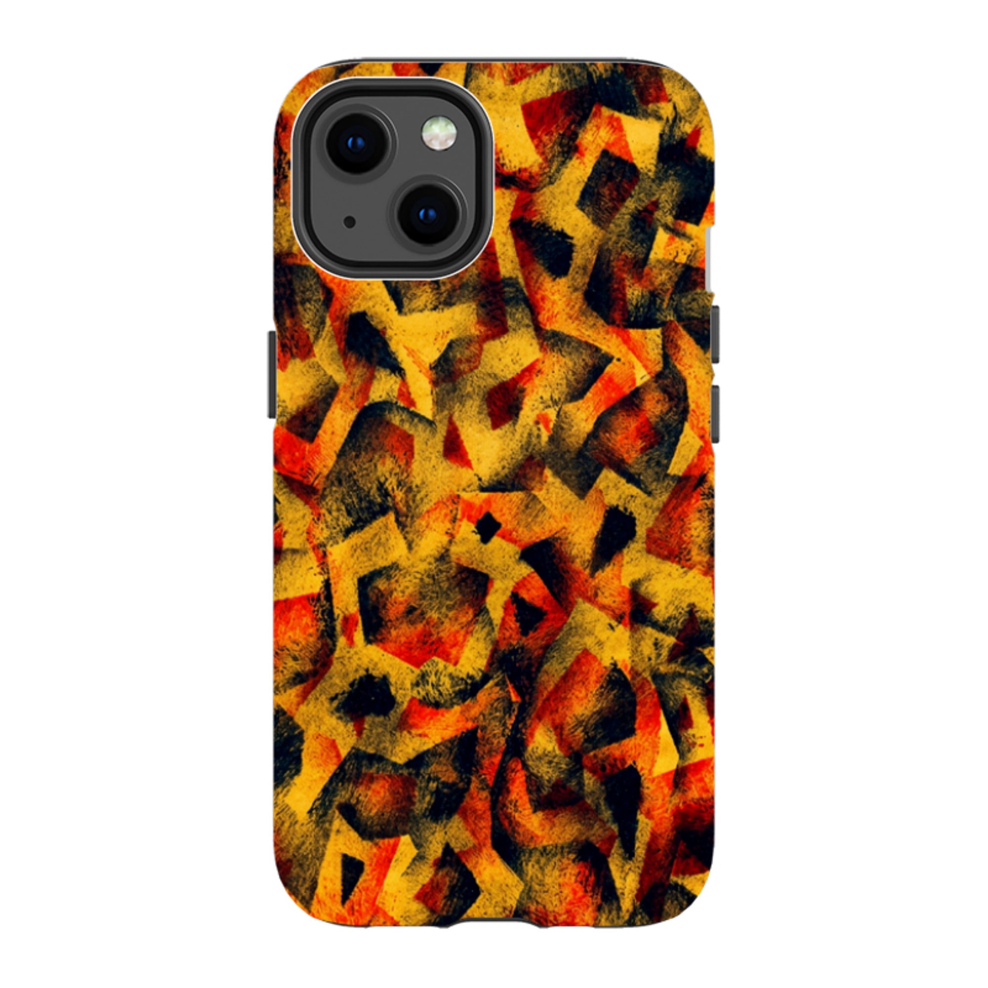 iPhone Tough Case - Abstract Cubism