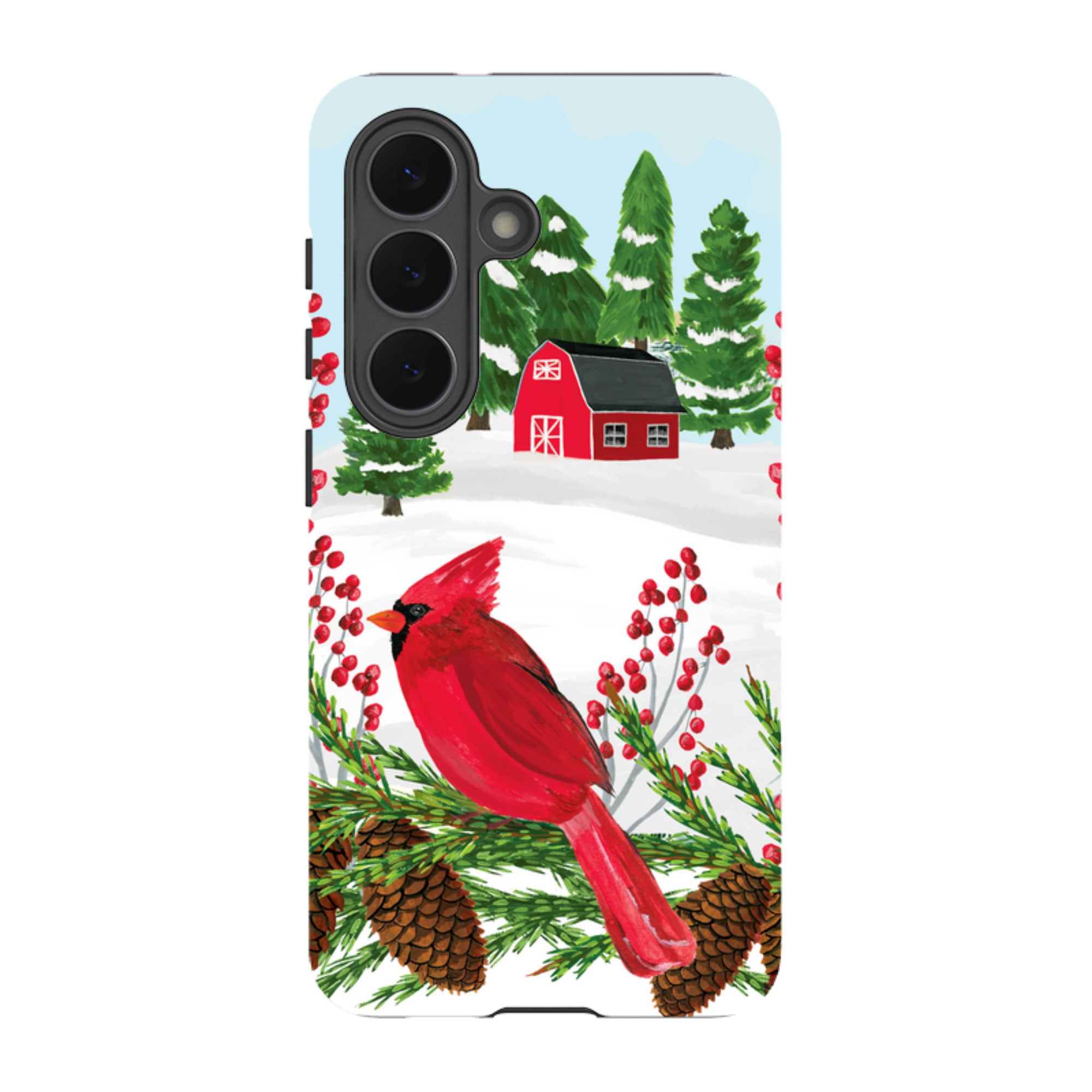 Samsung Tough Case - Countryside Christmas By Abby Jacobs