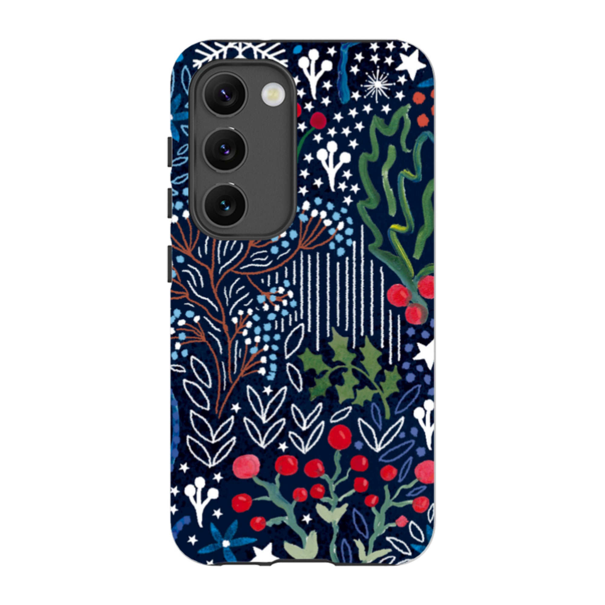 Samsung Tough Case - Winter Flowers II By Emma Frances Grant
