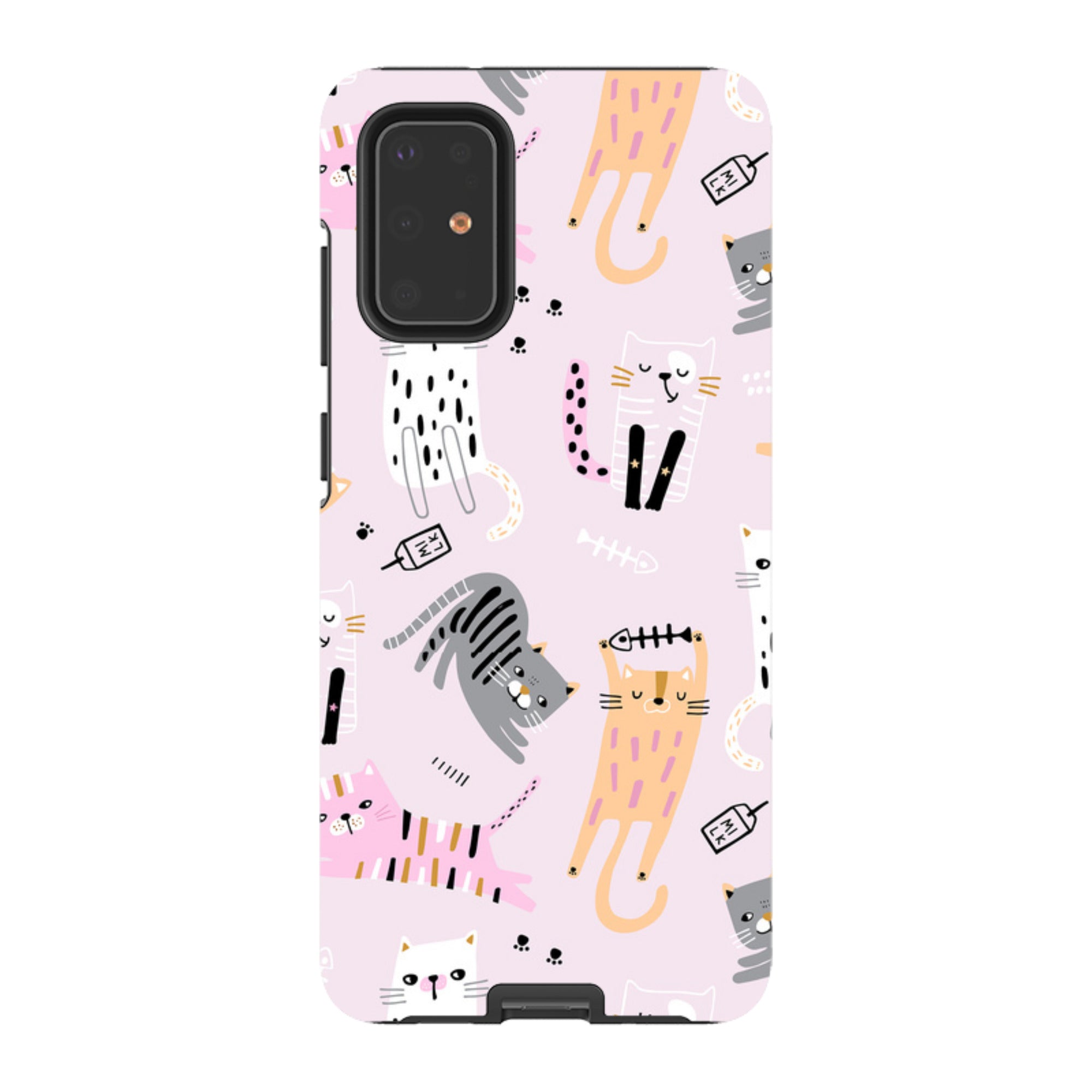 Samsung Tough Case - Cat And Bone Pink