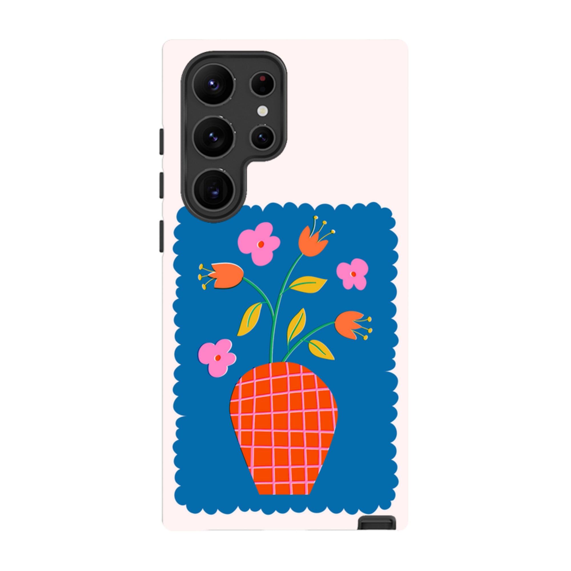 Samsung Tough Case - Floral Stamp