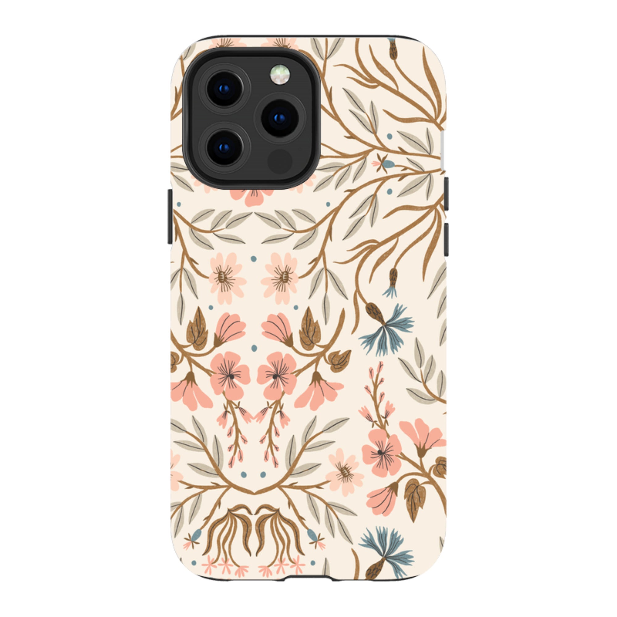 iPhone Tough Case - Jane's Garden Pattern By Meghann Rader