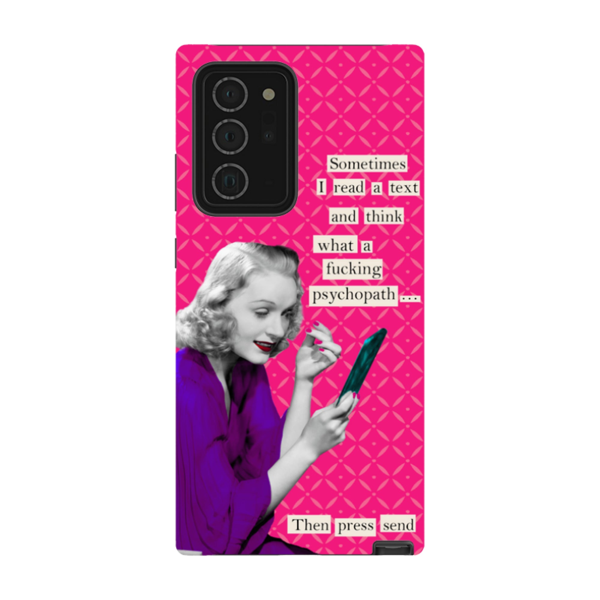 Samsung Tough Case - Psychopath By Clare Jordan